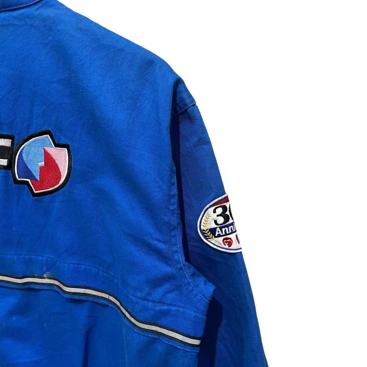 Japanese Brand × Vintage Vintage ELF 300 Anniversary Red Baron Motorcycle Jacket Size US M / EU 48-50 / 2 - 10 Thumbnail