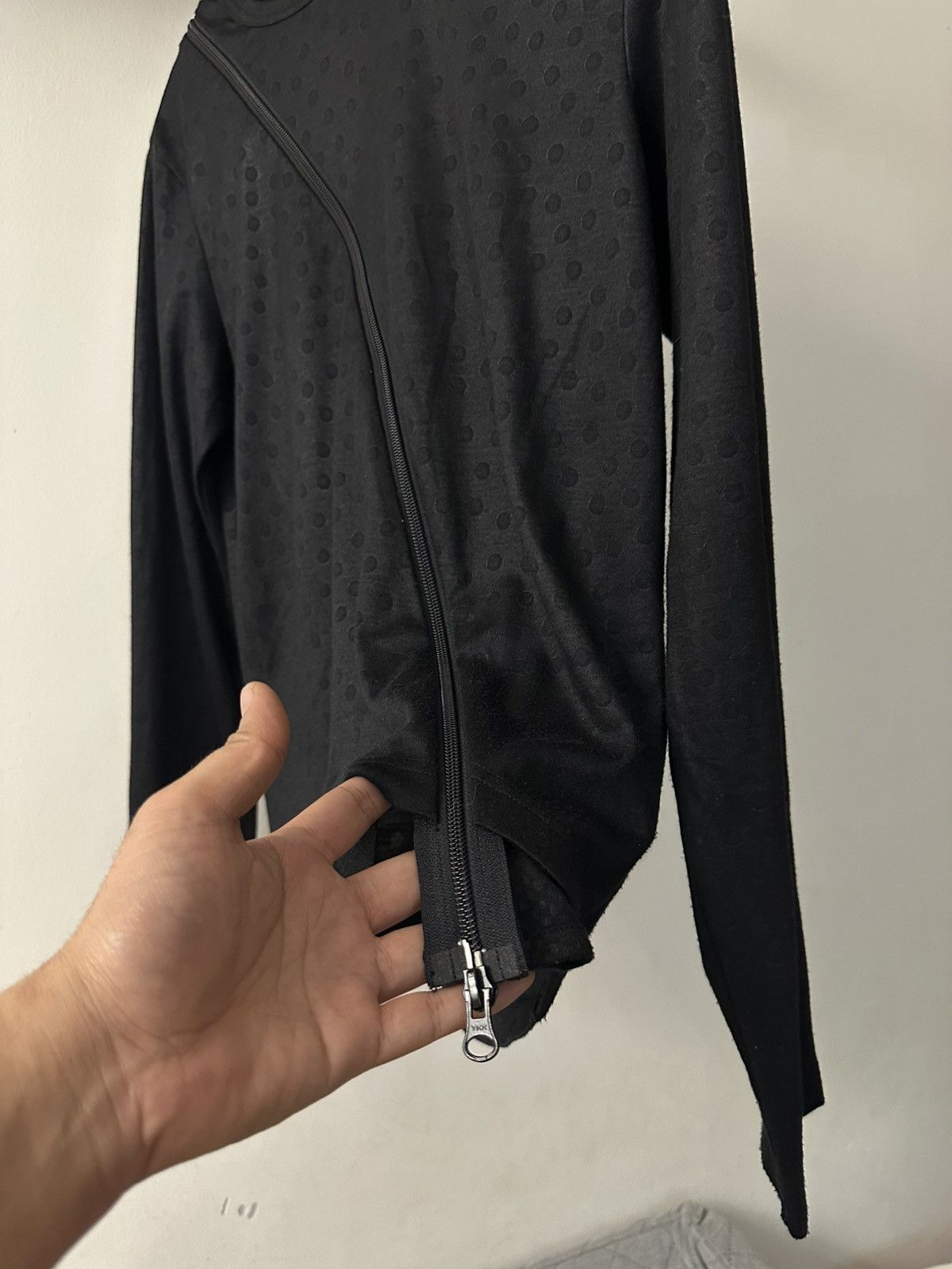 Masaki Matsushima Masaki Matsushima Asymmetrical Zipper Mesh L/S Shirt Size US M / EU 48-50 / 2 - 10 Thumbnail