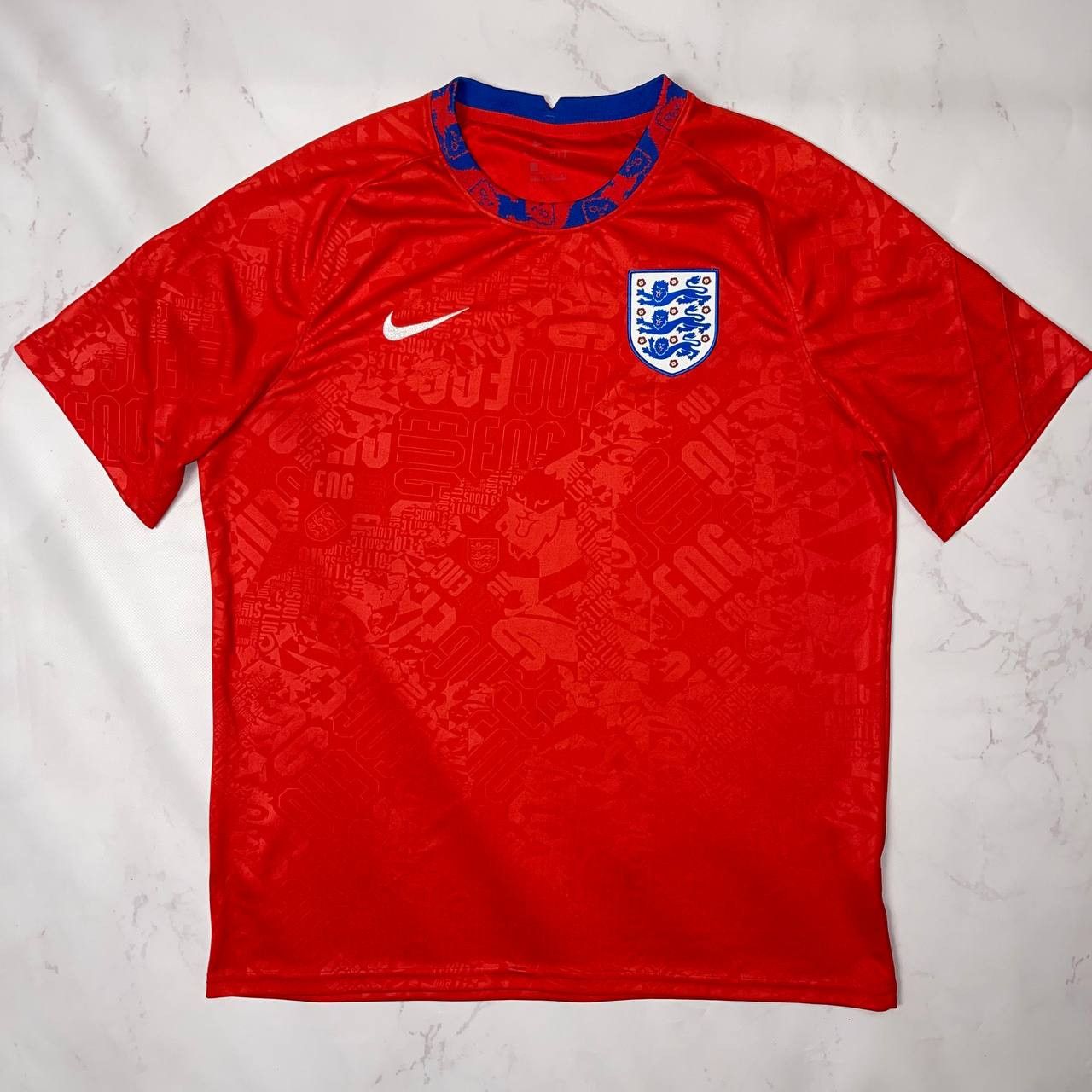 Nike England Nike Training Football Shirt Soccer Jersey Size M Size US XL / EU 56 / 4 - 1 Thumbnail