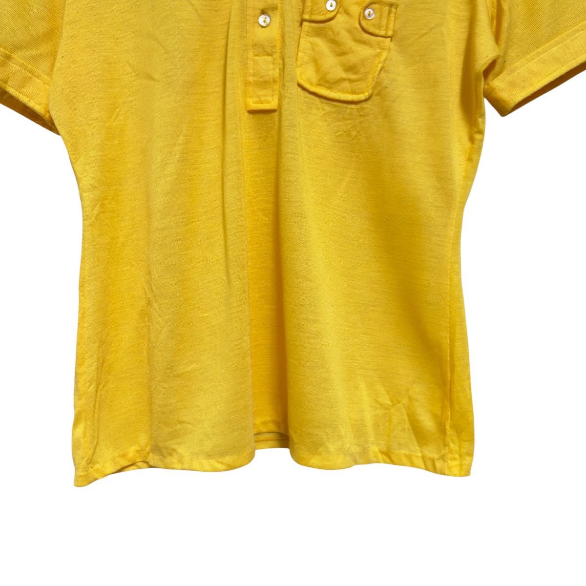 Vintage Vintage 60s Diolen Colvera Cropped Shirt Size M / US 6-8 / IT 42-44 - 4 Thumbnail