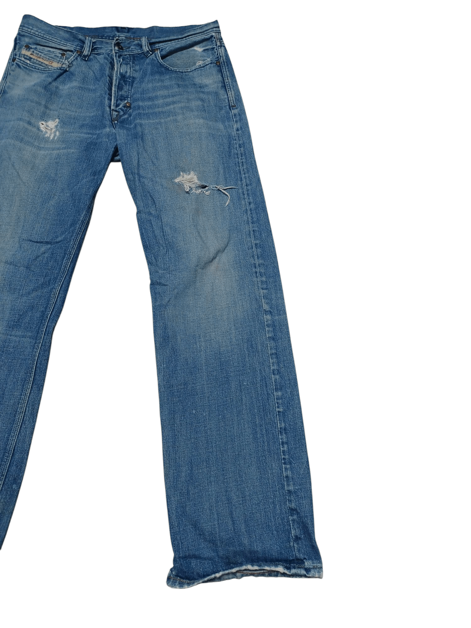 Diesel DIESEL VINTAGE DISTRESSED MADE IN ITALY 33 SIZE JEANS DENIM Size US 33 - 3 Thumbnail
