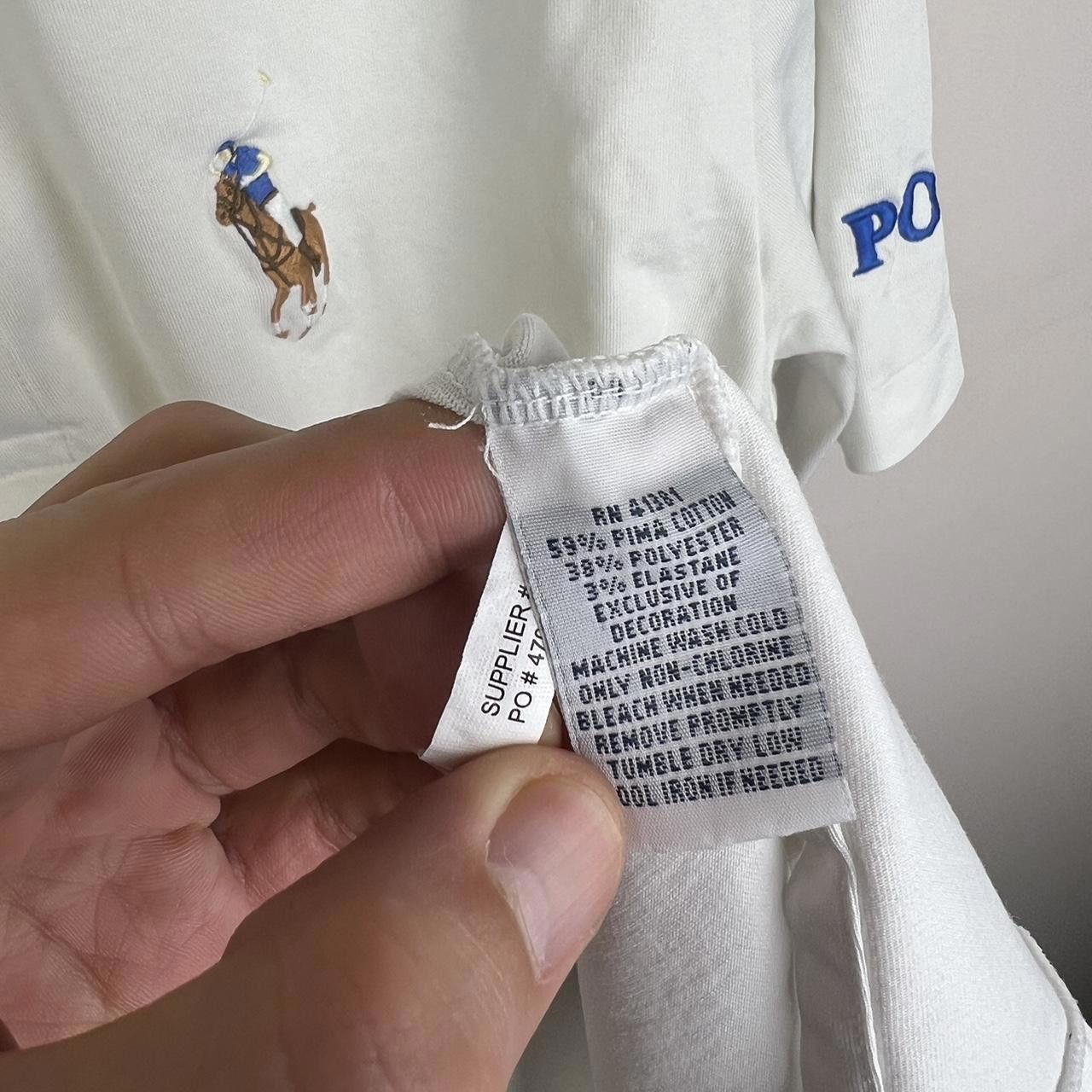 Polo Ralph Lauren Polo Ralph Lauren USA Classic Fit Polo Shirt - Elegant White Size US L / EU 52-54 / 3 - 6 Thumbnail
