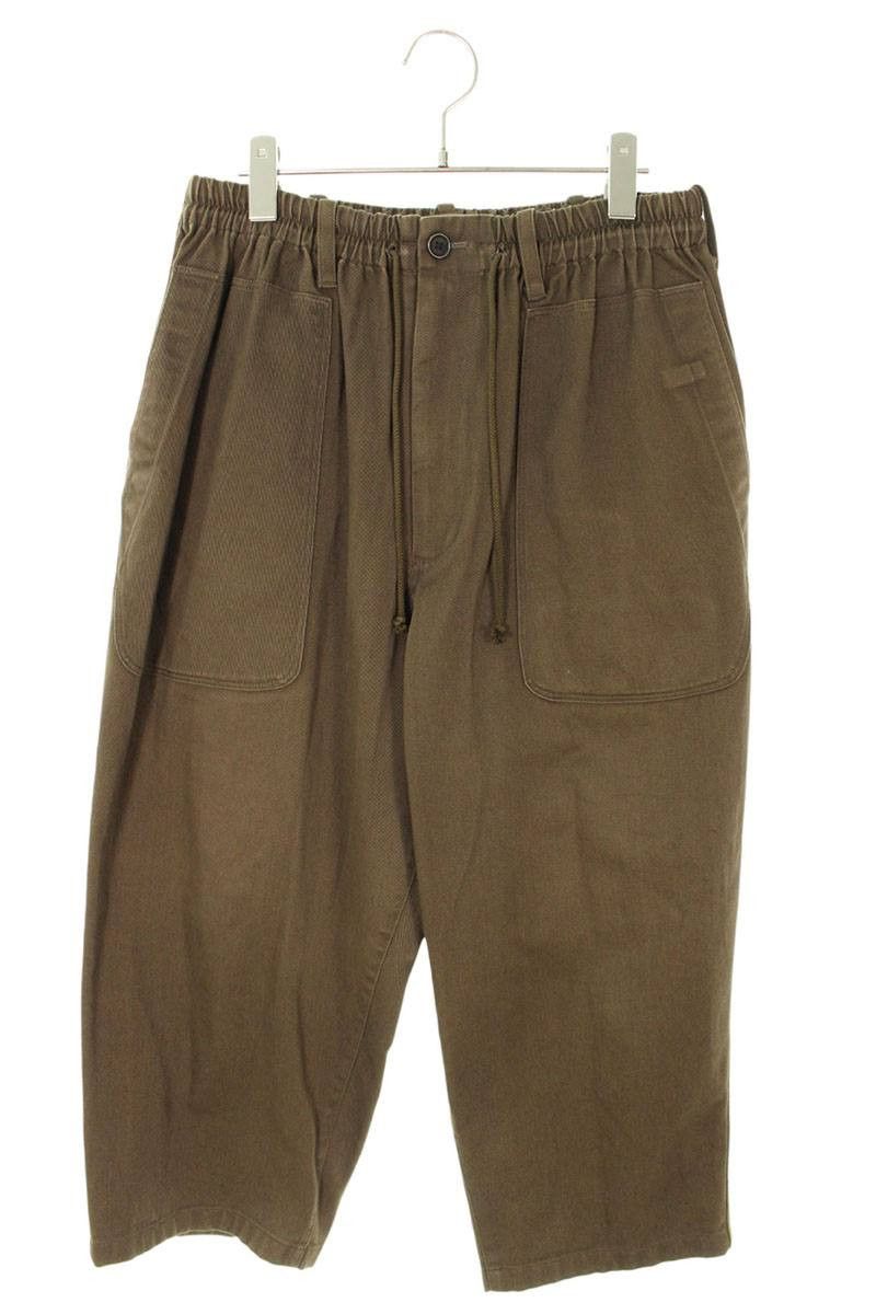 Yohji Yamamoto YOHJI YAMAMOTO POUR HOMME Katsuragi cord wide long pants Size US 27 - 1 Thumbnail