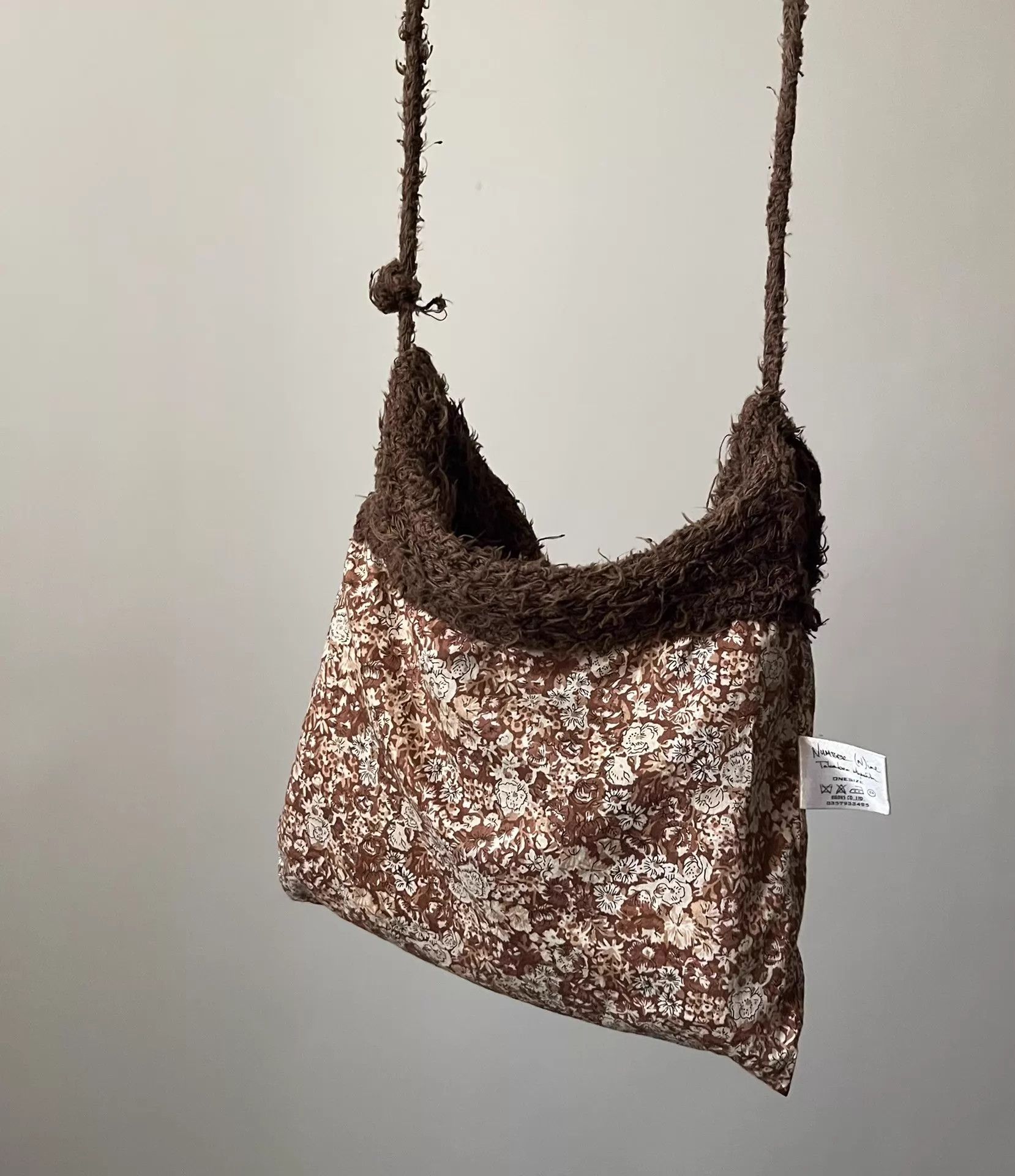 Number (N)ine Number Nine 03AW Grunge Knit Crossbody Bag Size ONE SIZE - 4 Thumbnail