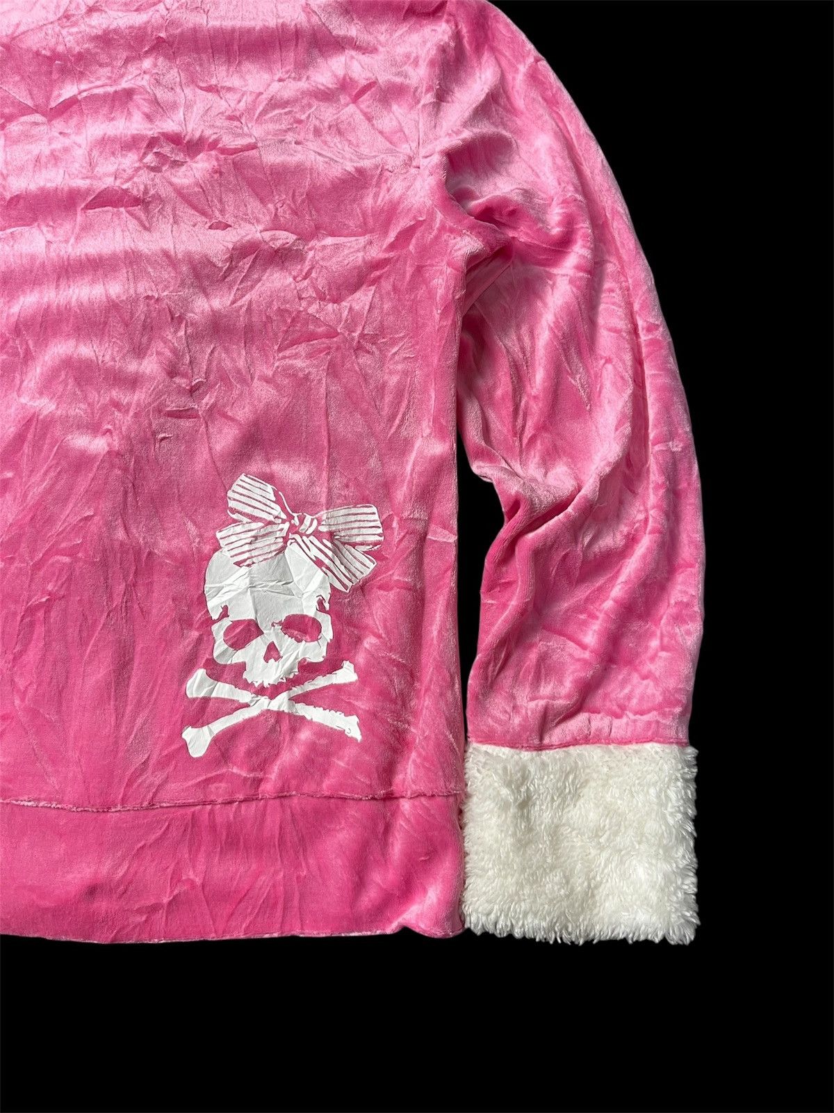 If Six Was Nine × Japanese Brand × Le Grande Bleu (L.G.B.) Japanese Velvet ziphood Skulls Sugar Doll Size US S / EU 44-46 / 1 - 4 Thumbnail