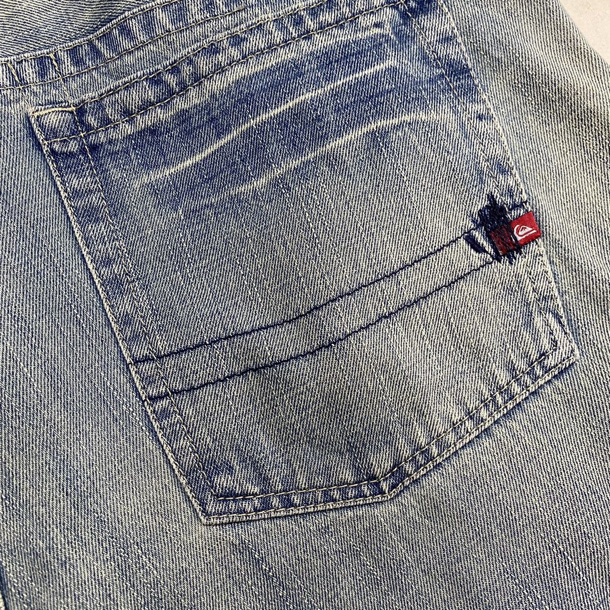 Quiksilver VINTAGE Y2K QUIKSILVER BAGGY DENIM PANT Size US 36 / EU 52 - 13 Thumbnail