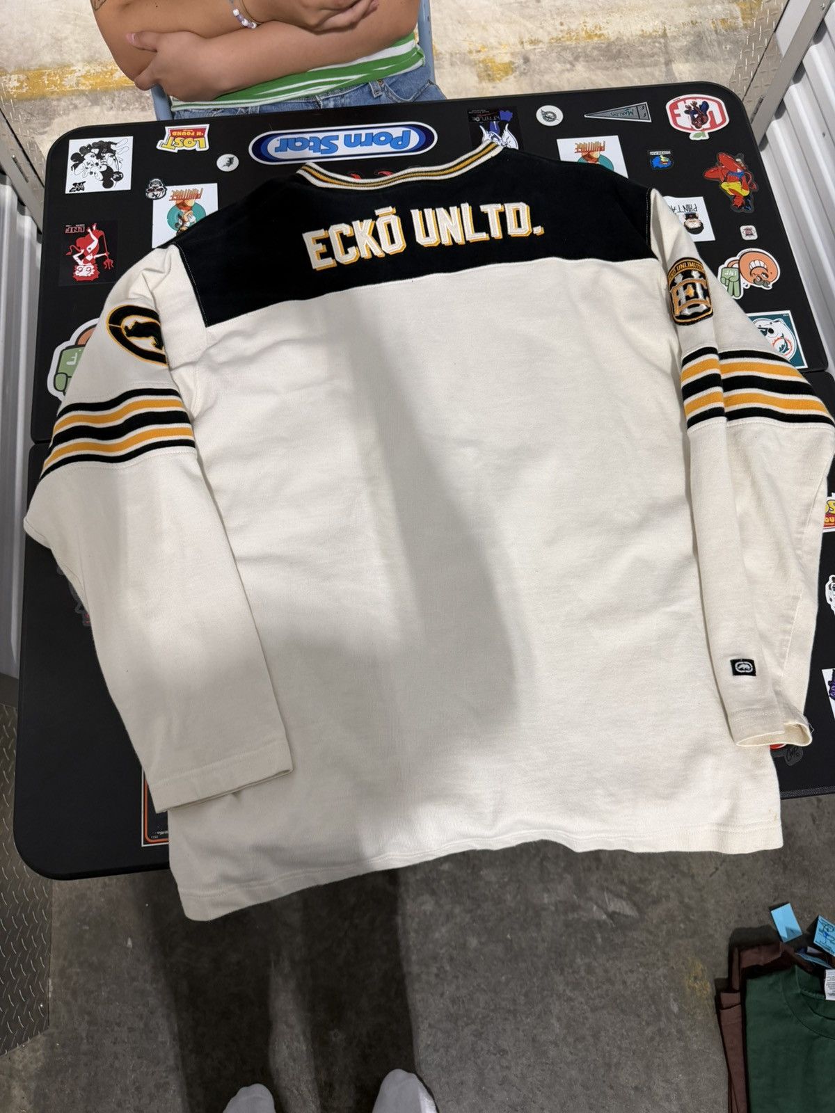 Rocawear Vintage Y2K Ecko Unltd Longsleeve Knit Jersey XL Size US XL / EU 56 / 4 - 5 Thumbnail