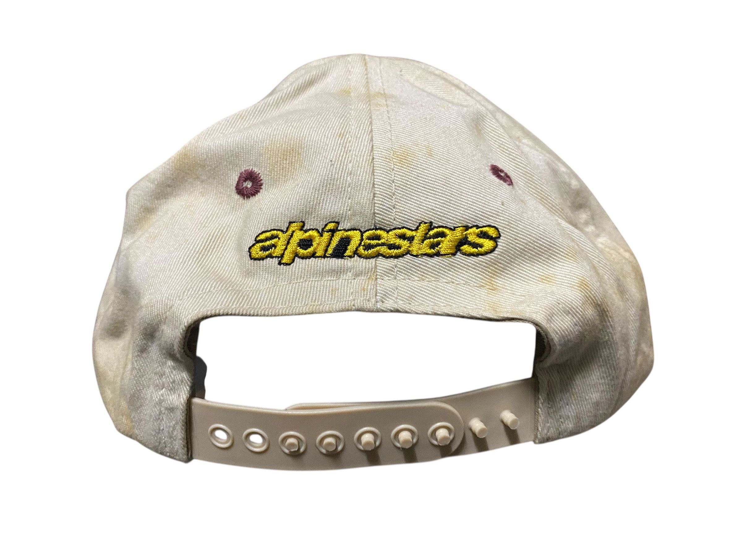 Alpinestars × Vintage Vintage Alpinestar Motorsports 6 Panel Cap Size ONE SIZE - 4 Thumbnail