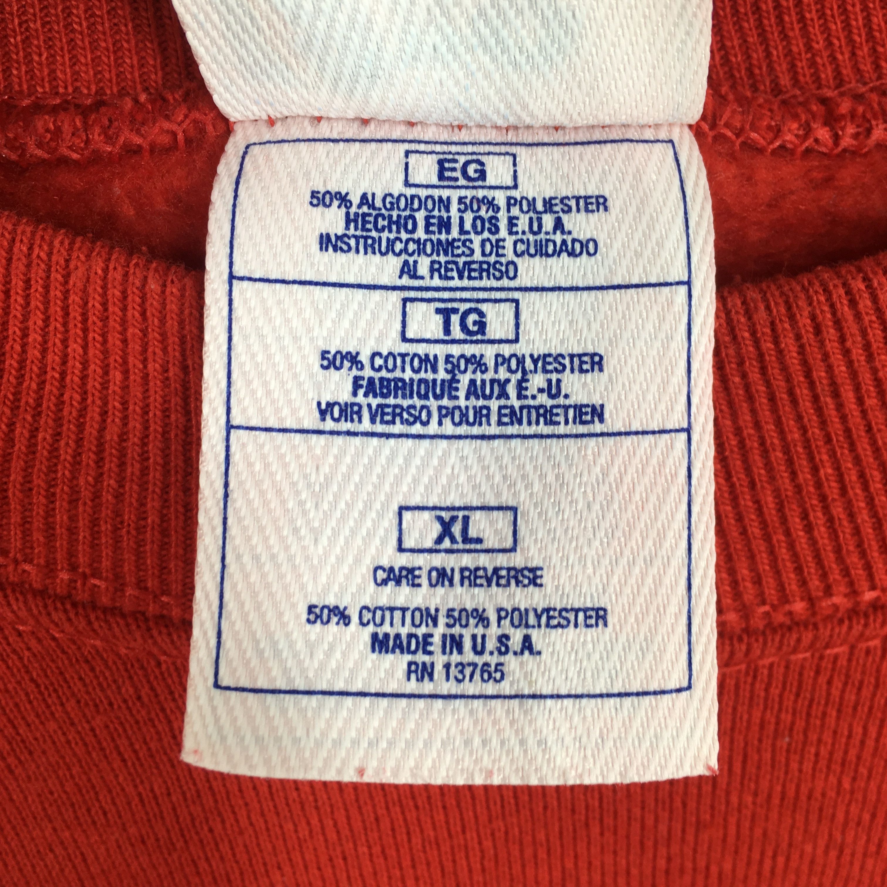 NFL Vintage 90s Kansas City Chiefs NFL Sweatshirt XLarge Size US XL / EU 56 / 4 - 6 Thumbnail