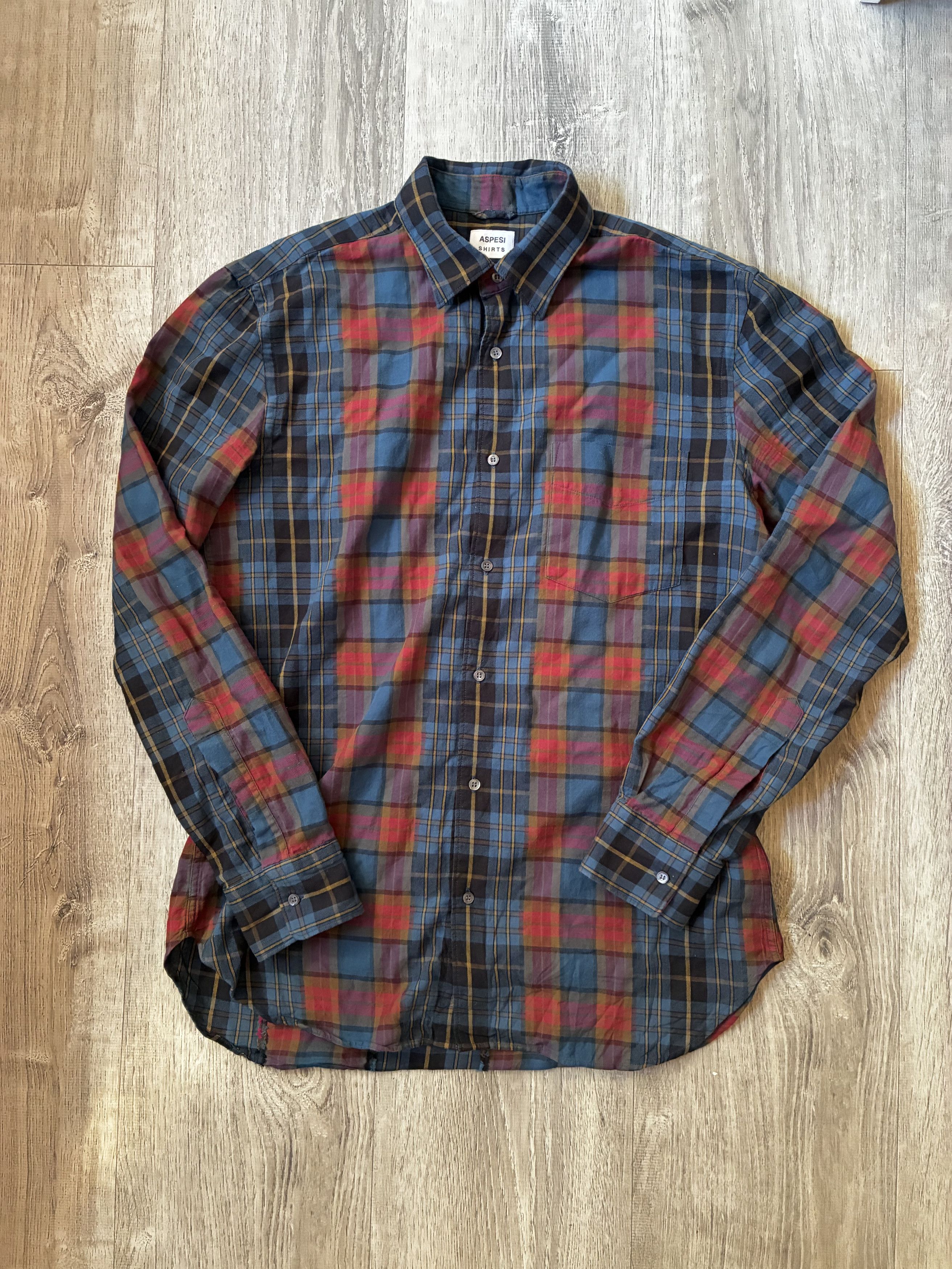 Aspesi classic shirt, plaid Size US M / EU 48-50 / 2 - 1 Thumbnail