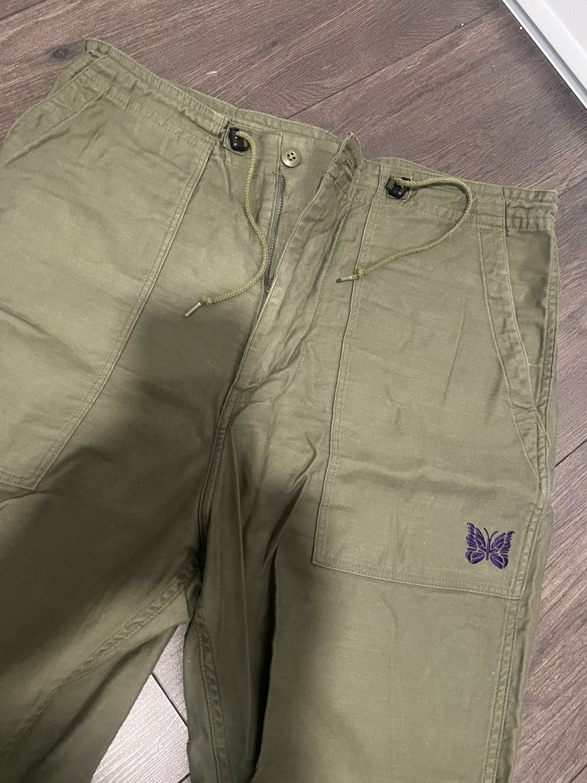 Needles Needles Fatigue String trousers Size US 30 / EU 46 - 3 Thumbnail