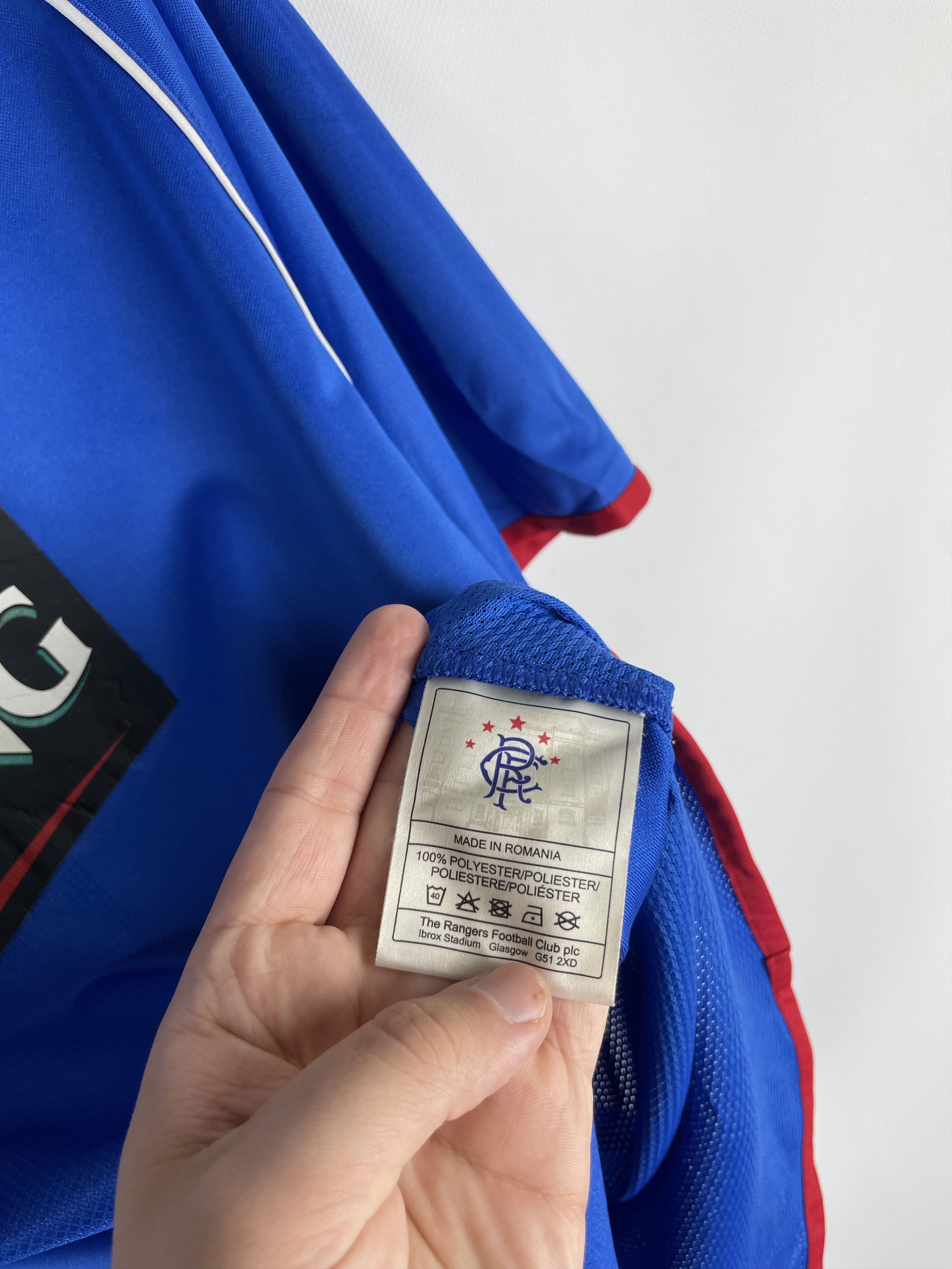 Umbro × Vintage Vintage Umbro Rangers soccer Jerseys Size US XL / EU 56 / 4 - 7 Thumbnail