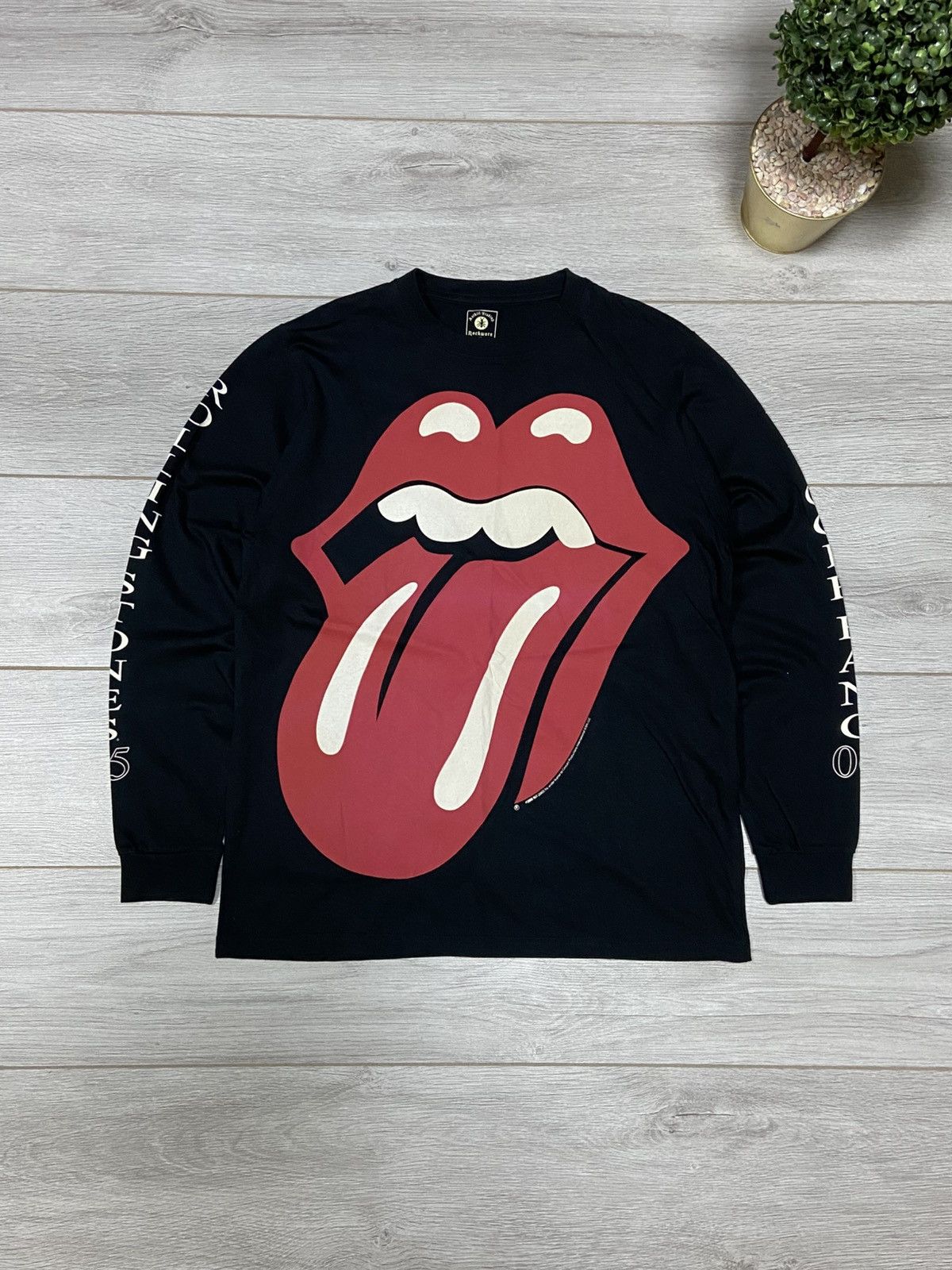 The Rolling Stones Vintage The Rolling Stones 2005 long sleeve black Size US M / EU 48-50 / 2 - 1 Thumbnail