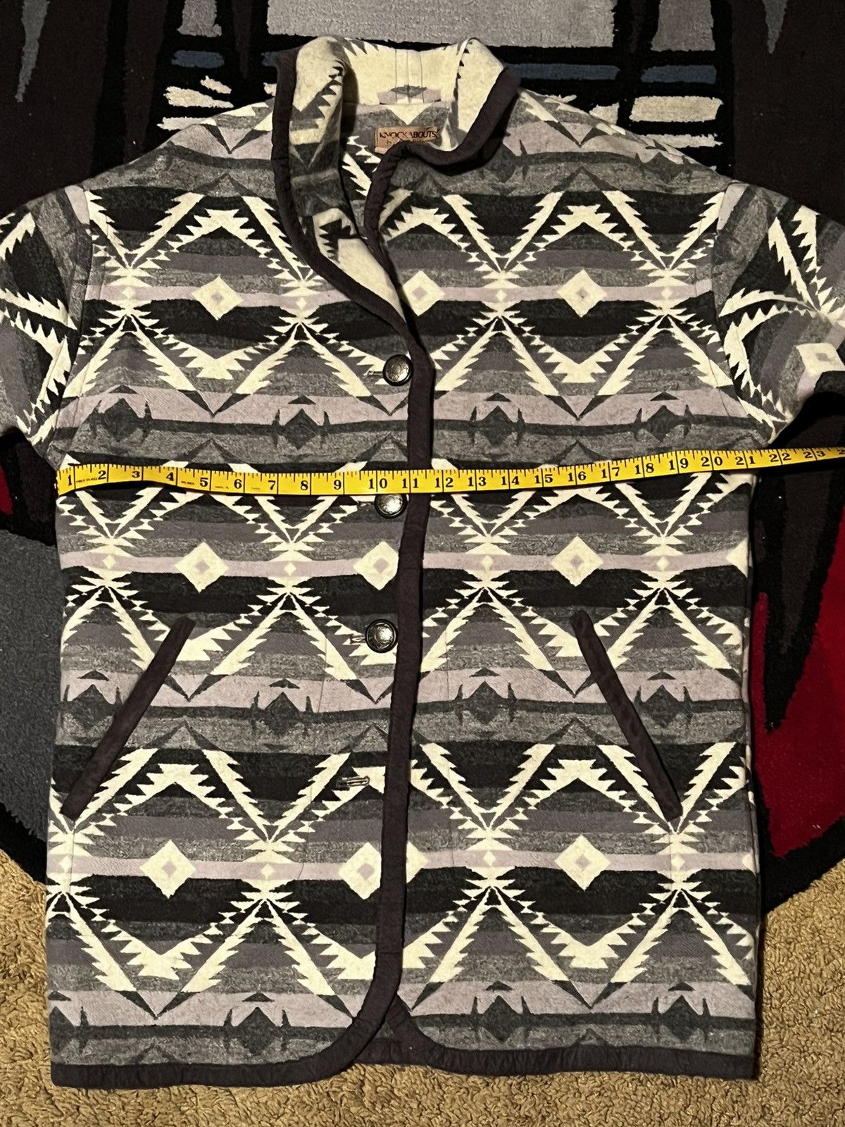 Pendleton KNOCKABOUTS by PENDLETON Piping Aztec Navajo Jacket Size M Size US M / EU 48-50 / 2 - 7 Thumbnail