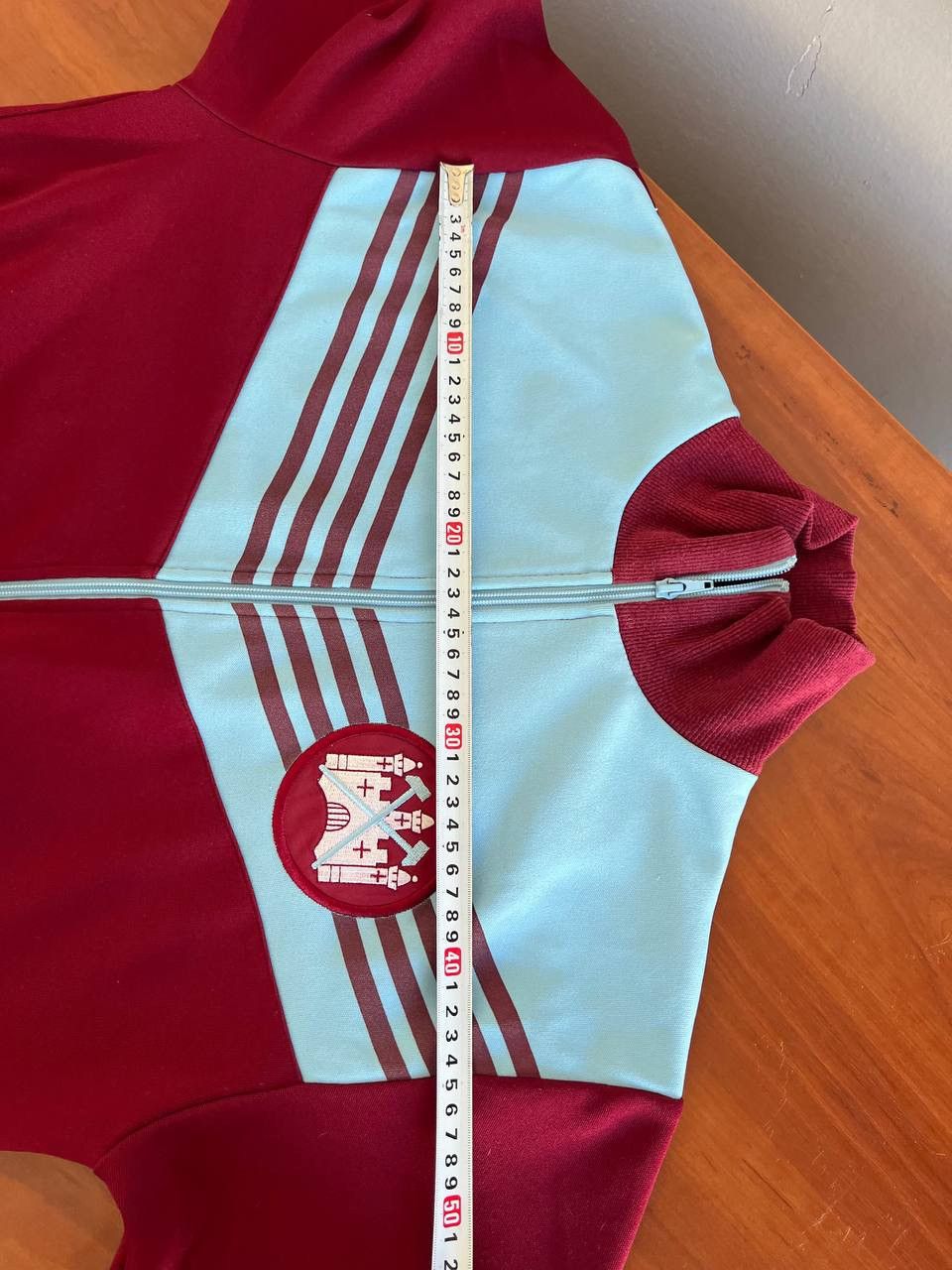 Vintage 1976/80 WEST HAM UNITED REMAKE SOCCER FOOTBALL JACKET SZ M Size US M / EU 48-50 / 2 - 17 Thumbnail