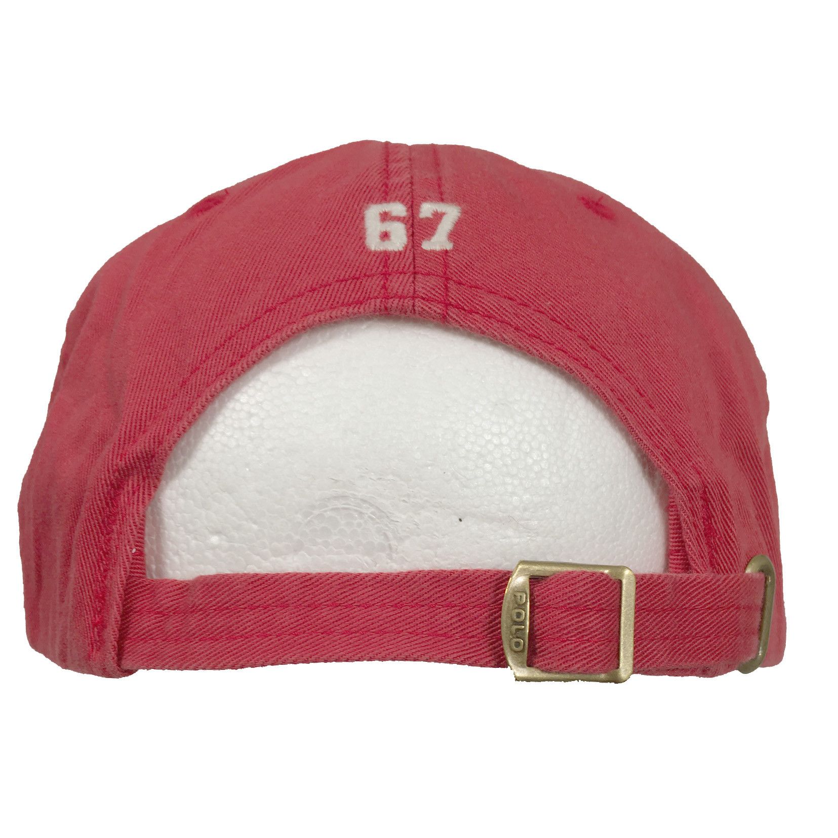 Polo Ralph Lauren NEW Vintage 2000 Polo Ralph Lauren Baseball Hat! Lobster Red Size ONE SIZE - 4 Thumbnail