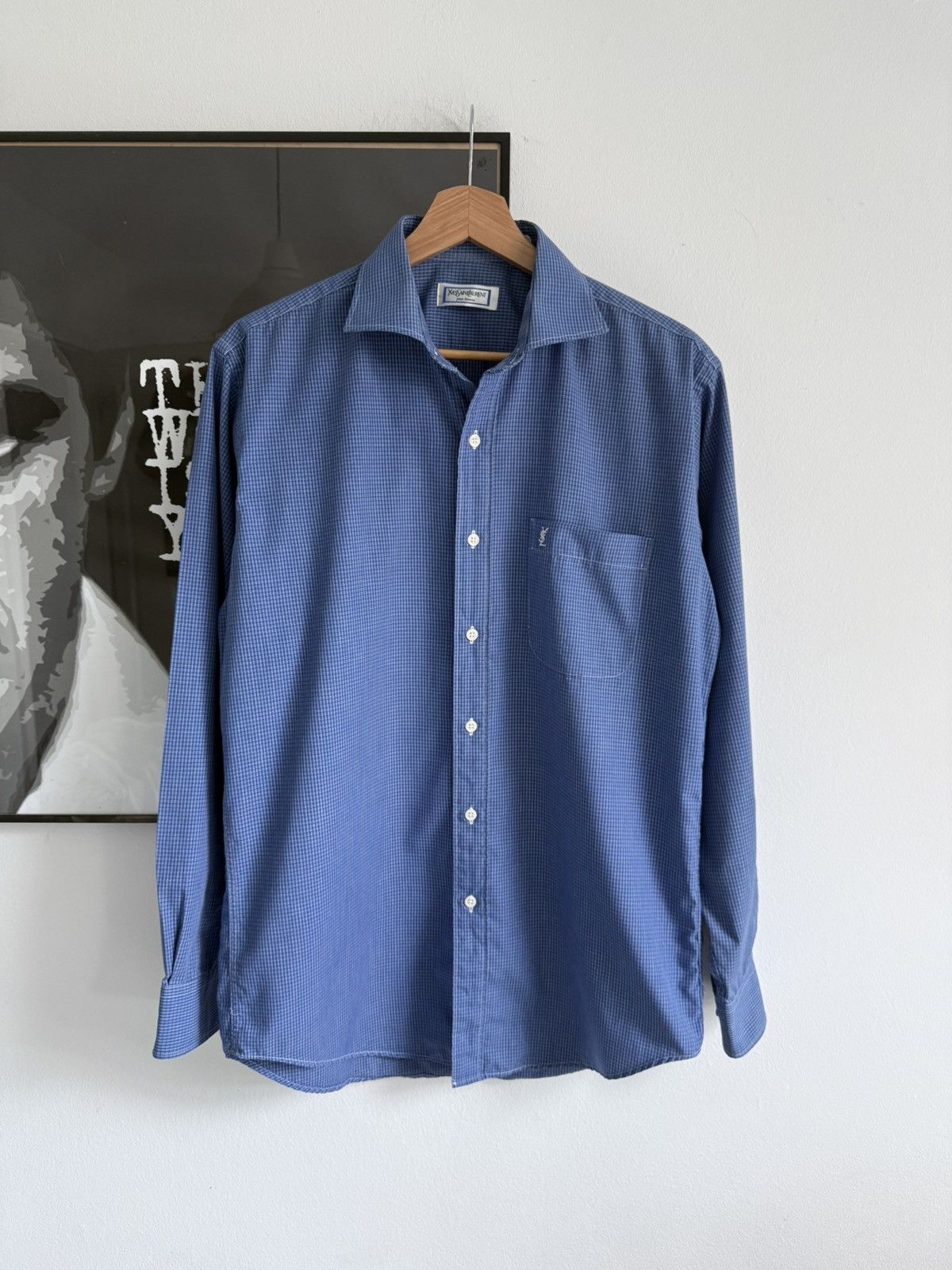 Yves Saint Laurent Yves Saint Laurent vintage button up shirt Size US M / EU 48-50 / 2 - 1 Thumbnail