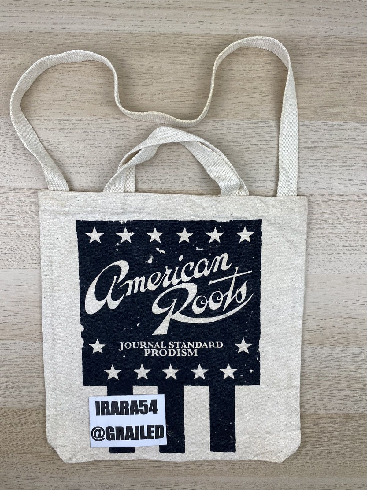 Vintage America Roots ToteBag B039 Size ONE SIZE - 5 Thumbnail