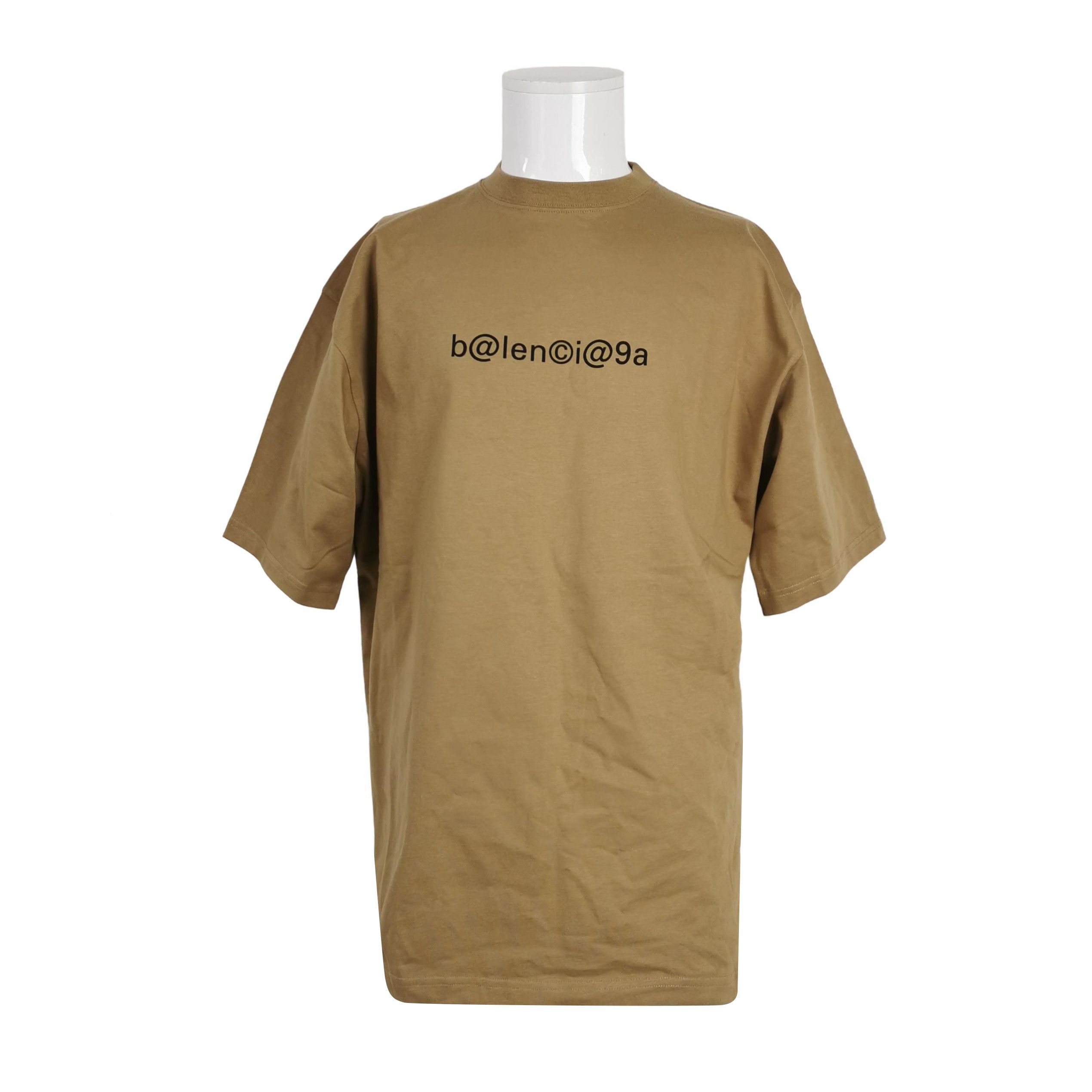 Balenciaga Balenciaga Logo Graphic Cotton T-Shirt Size M Size US M / EU 48-50 / 2 - 1 Thumbnail