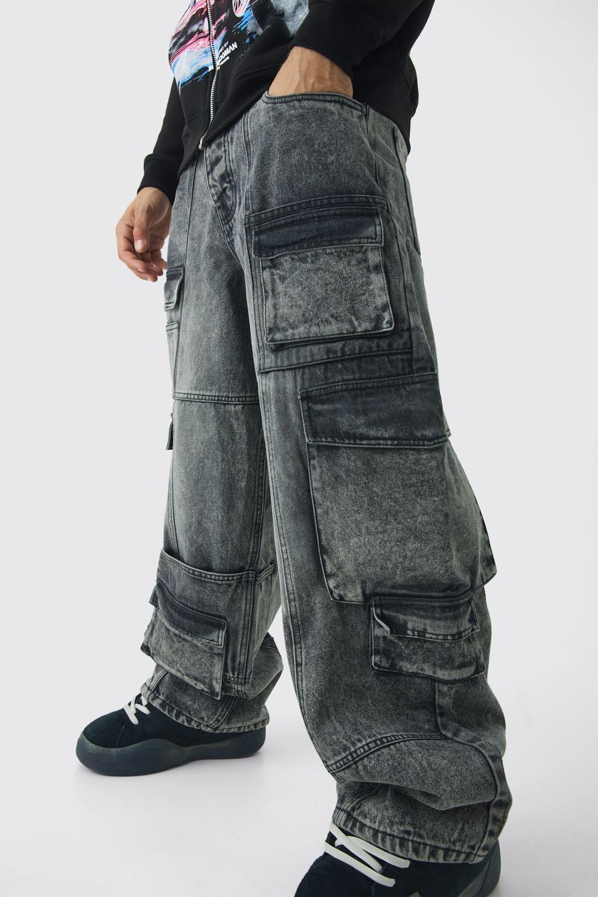 JNCO Jnco vibe Y2K Multipocket Baggy jeans Heavy Denim pants Size US 32 / EU 48 - 1 Thumbnail