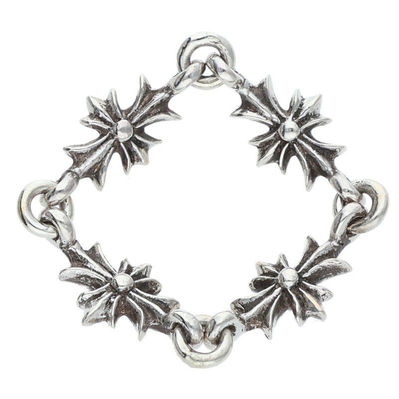 Chrome Hearts Chrome Hearts Tiny ECH Plus Silver Ring Size ONE SIZE - 2 Thumbnail