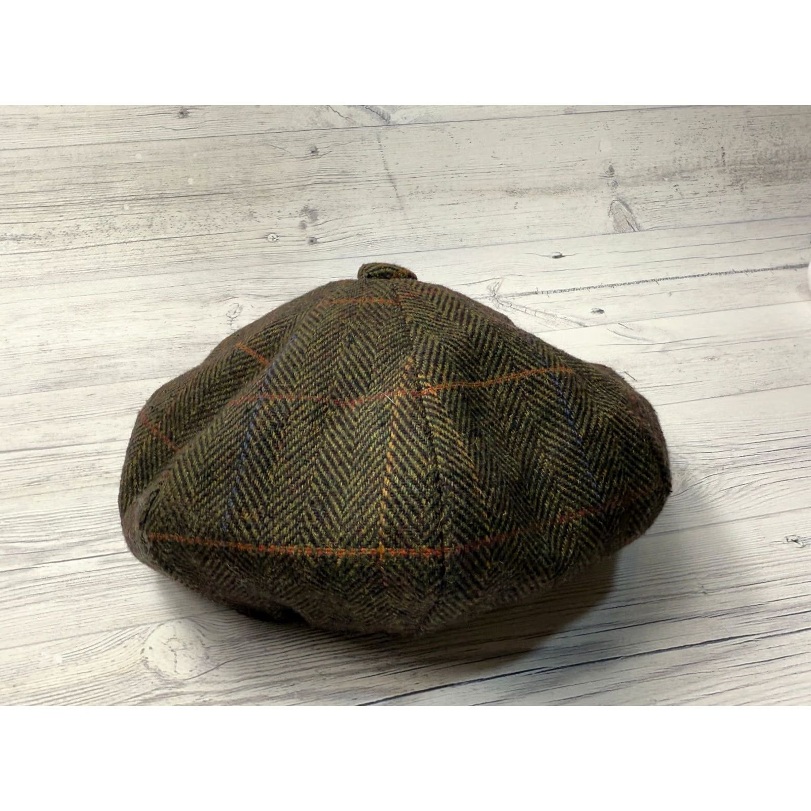 Vintage King Ice Green Flat Cap S/M Men's Cap Small/Medium Green Flat Cap King Ice Cap Mens Size ONE SIZE - 7 Thumbnail