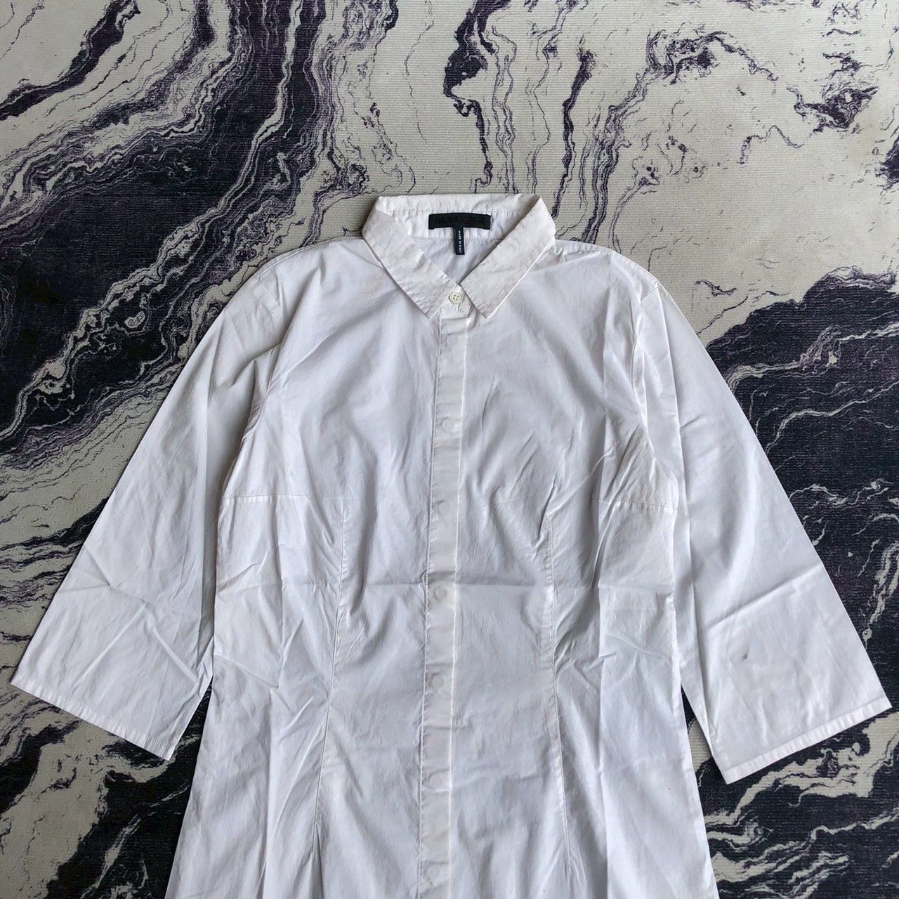 Jil Sander Jil Sander Mid-Lenght White Dress Size XS / US 0-2 / IT 36-38 - 5 Thumbnail