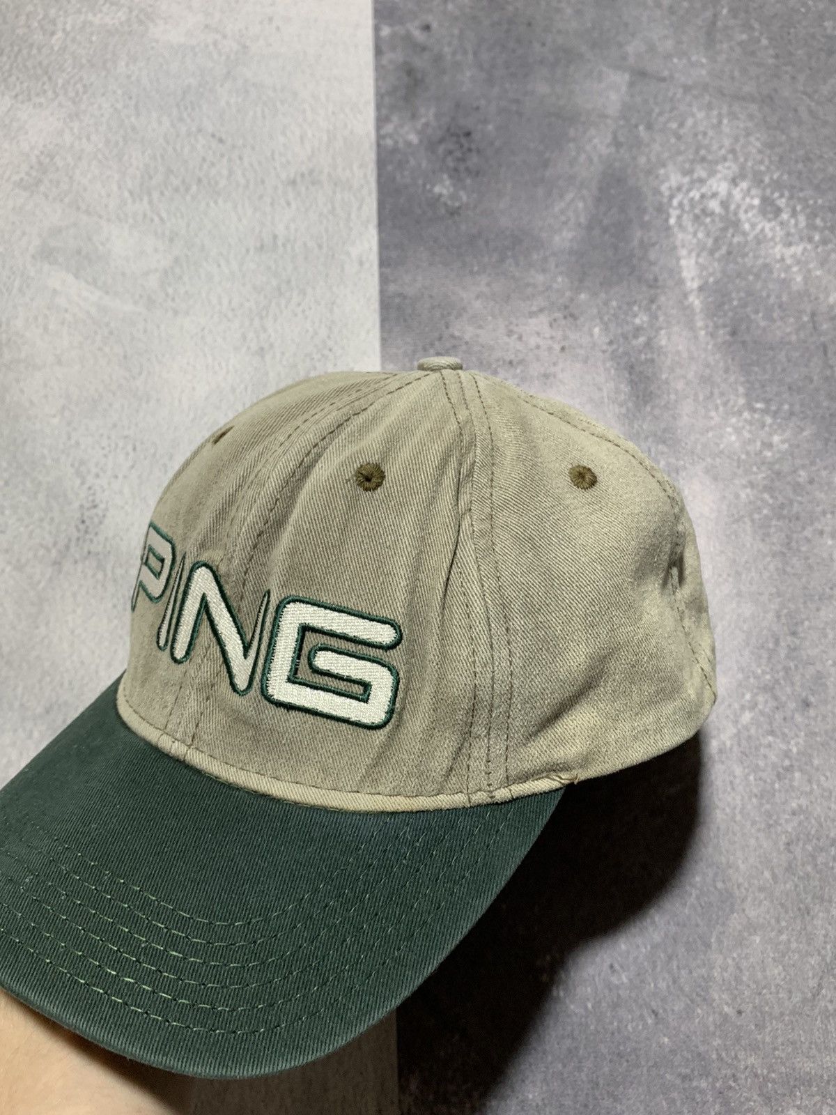 PING × Vintage Vintage Ping cap streetwear big logo style Size ONE SIZE - 2 Thumbnail