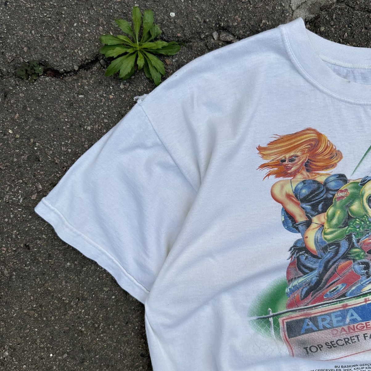 Vintage Vintage T-shirts Joke Area 51 Alien 90s Streetwear Y2K Size US S / EU 44-46 / 1 - 3 Thumbnail