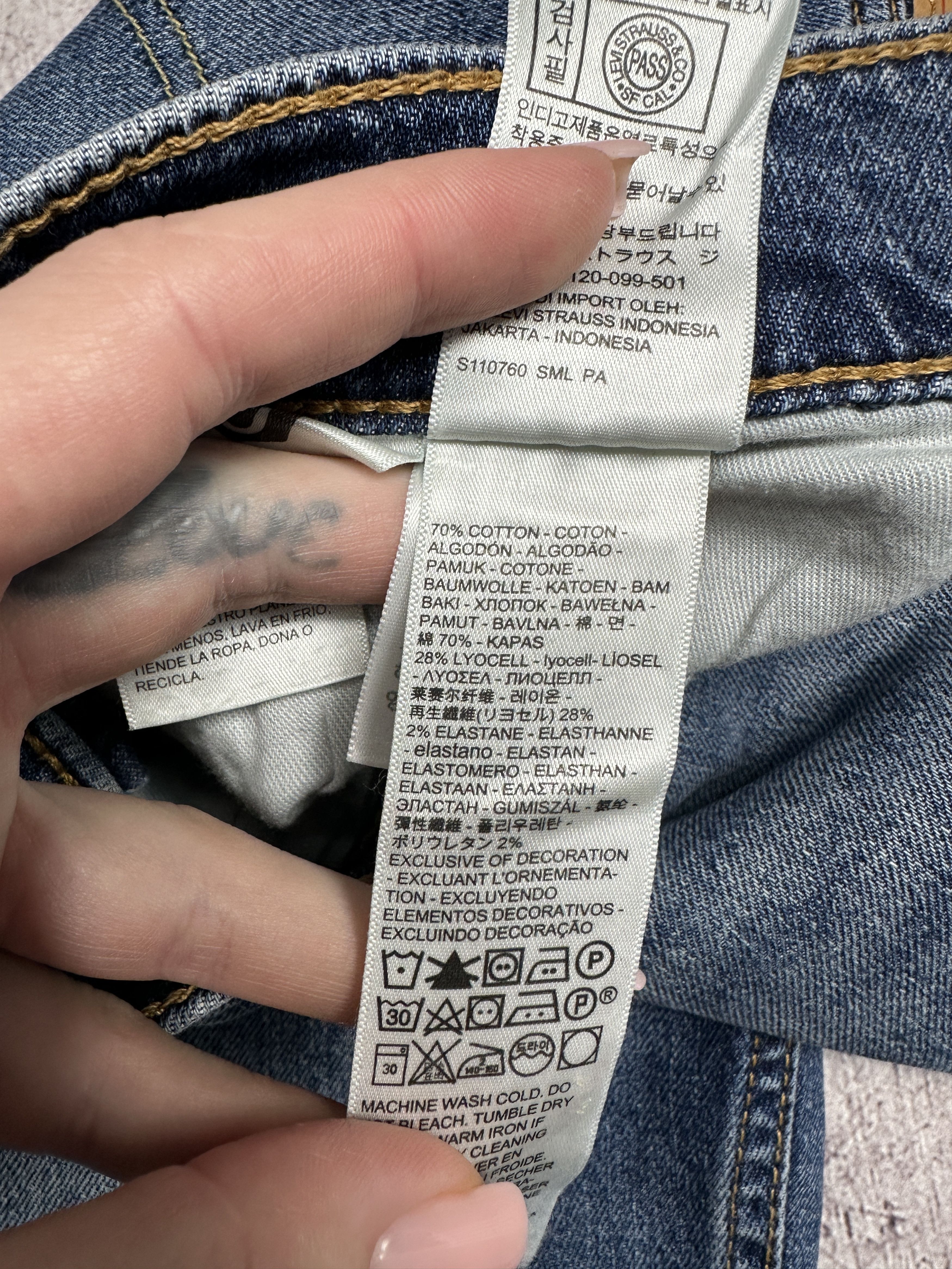 Levi's Levi's 514 Mens Denim Pants Jeans Size 30 x 32 Size US 30 / EU 46 - 9 Thumbnail