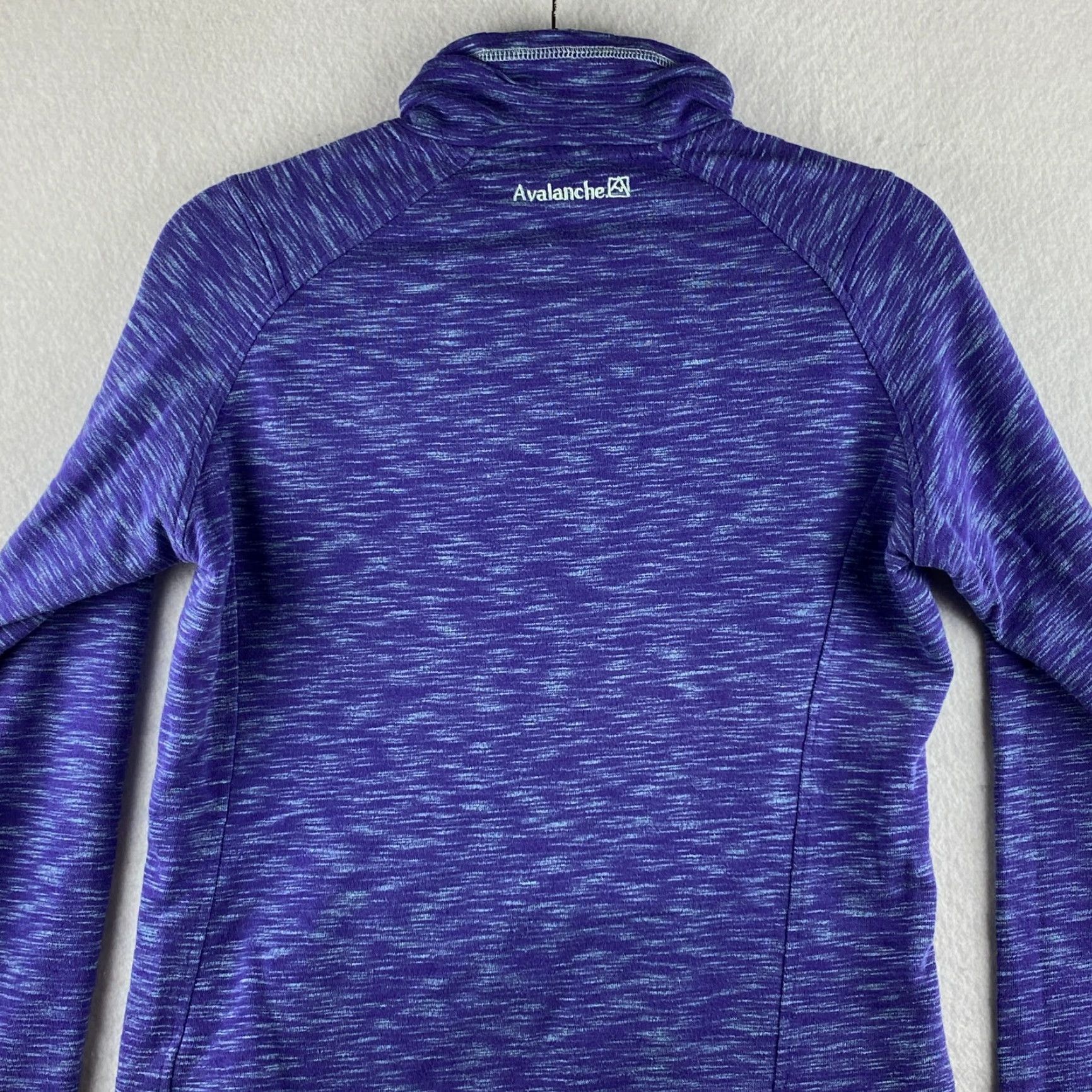 Avalanche Avalanche Sweater Womens Medium Long Sleeve 1/4 Button Pockets Blue Outdoor Size M / US 6-8 / IT 42-44 - 7 Thumbnail