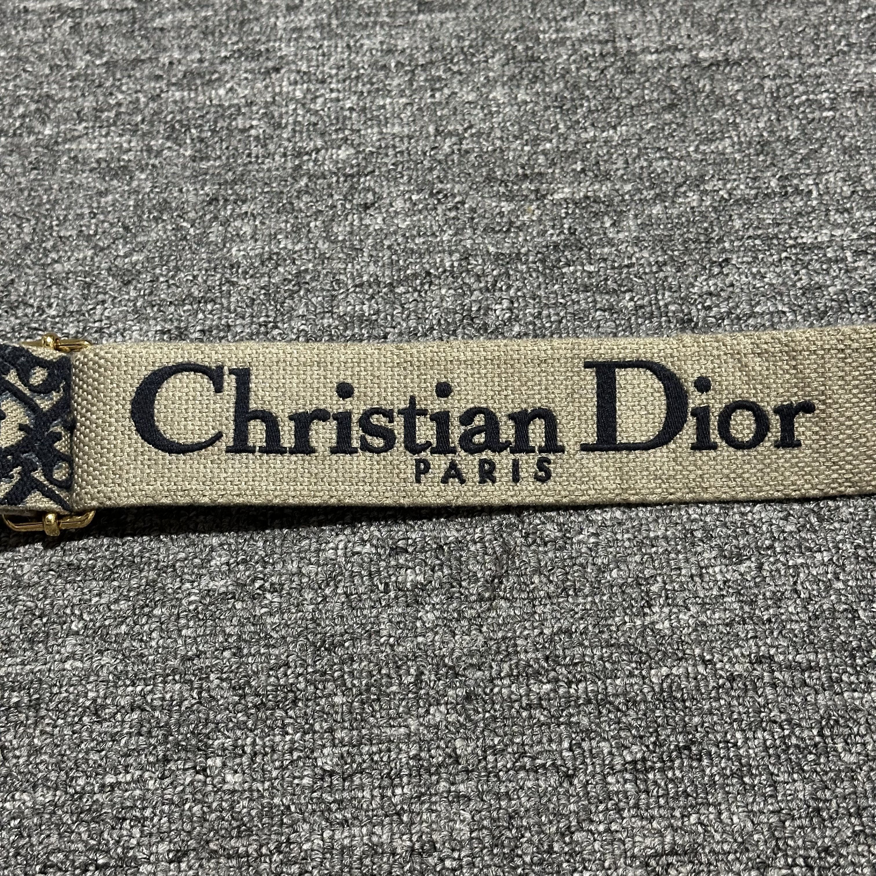 Dior Christian Dior Canvas Belt Size ONE SIZE - 3 Thumbnail