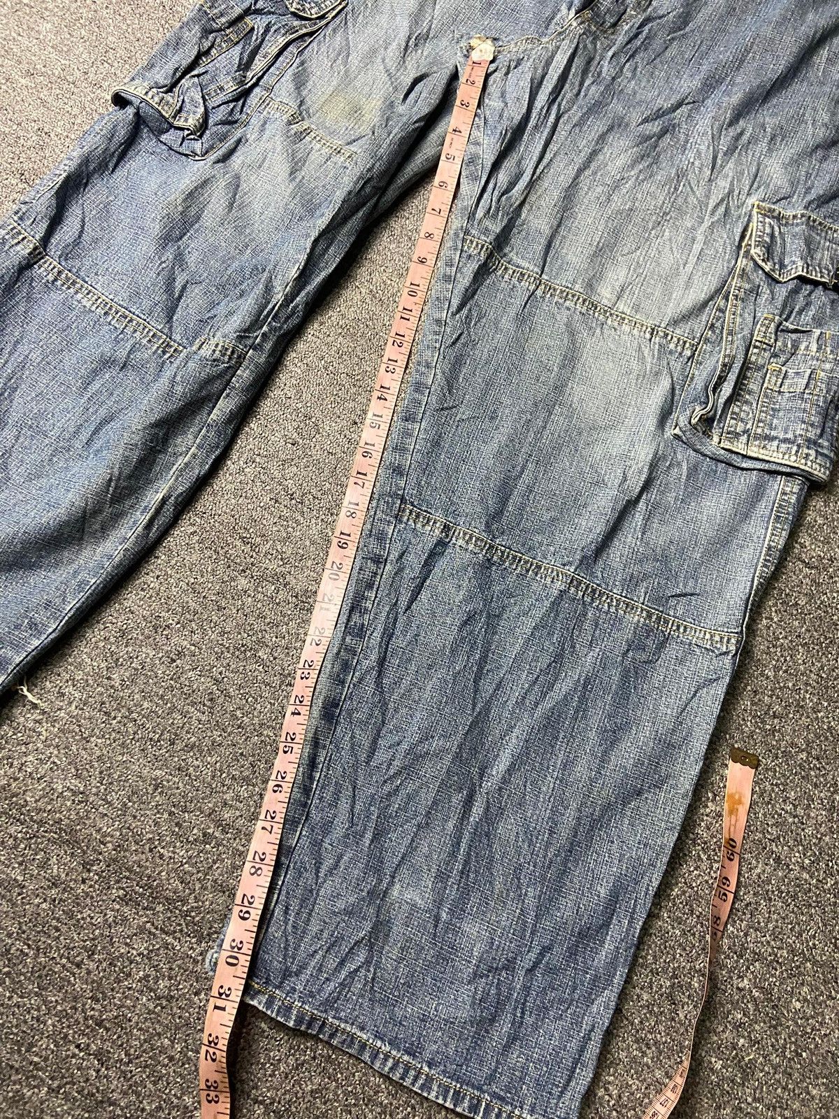 Japanese Brand Japanese Brand Baggy Cargo Jeans (158) Size US 44 / EU 60 - 7 Thumbnail