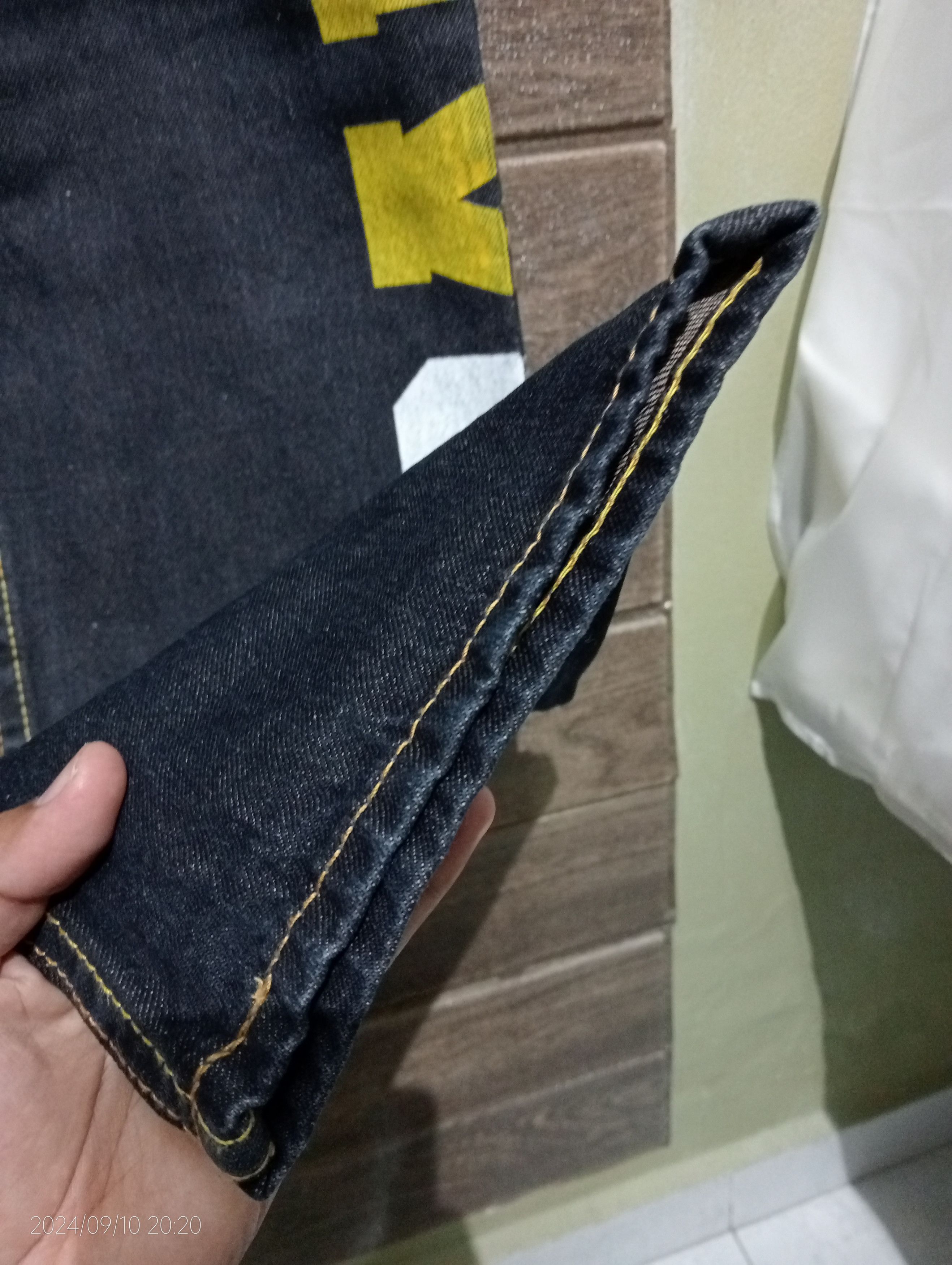 Japanese Brand Vintage Co&Lu Denim Selvedge Size US 32 / EU 48 - 3 Thumbnail