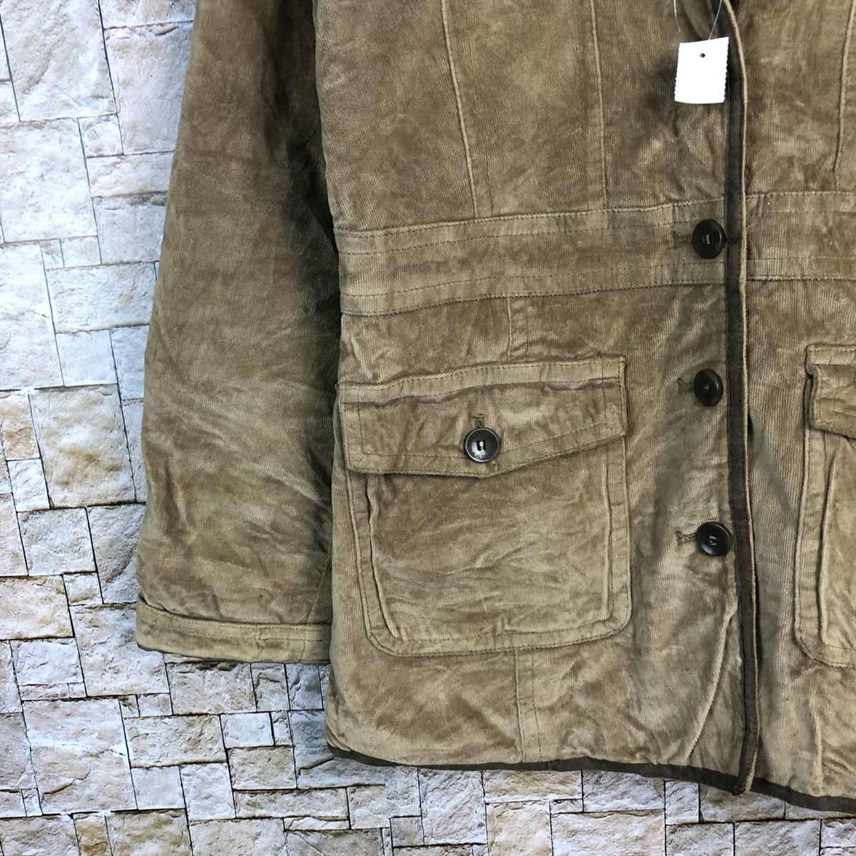 Hang Ten × Vintage Hang Ten Brown corduroy vintage japan coat #A662 Size US M / EU 48-50 / 2 - 7 Thumbnail