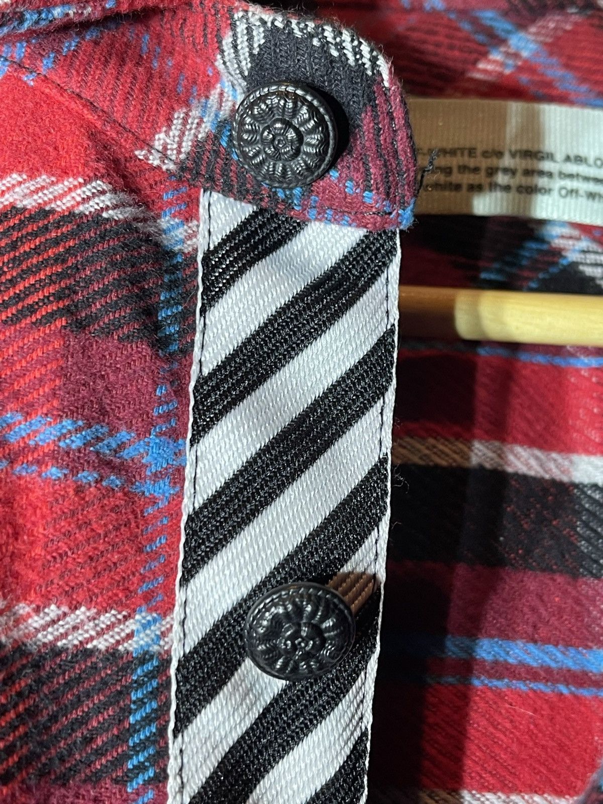 Off-White Off-White flannel Check Shirt Flannel button up shirt Size US M / EU 48-50 / 2 - 12 Thumbnail