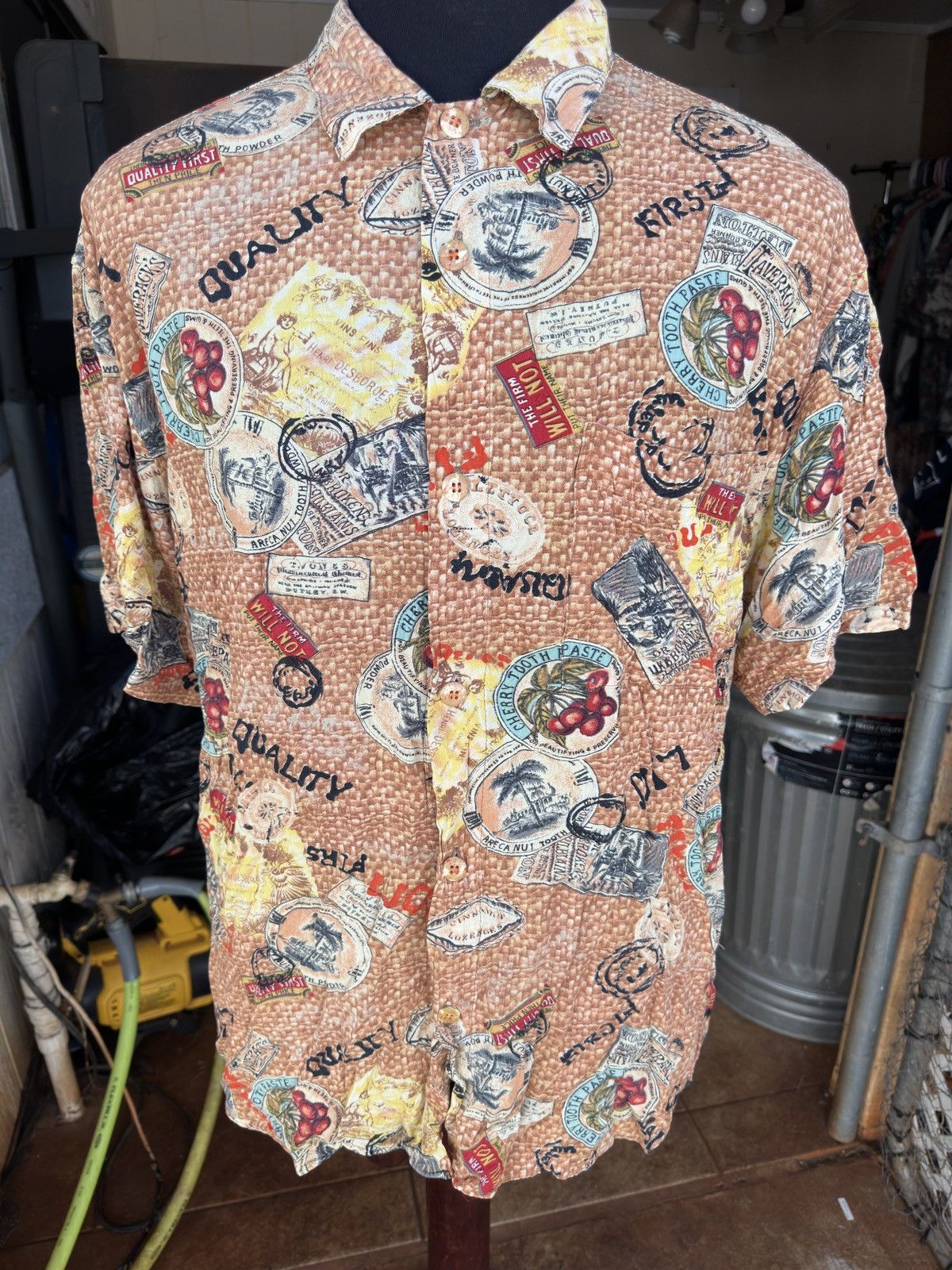 Jams World PreOwned Reyn Spooner Red Hawaiian Print Men's XL Size US L / EU 52-54 / 3 - 1 Thumbnail