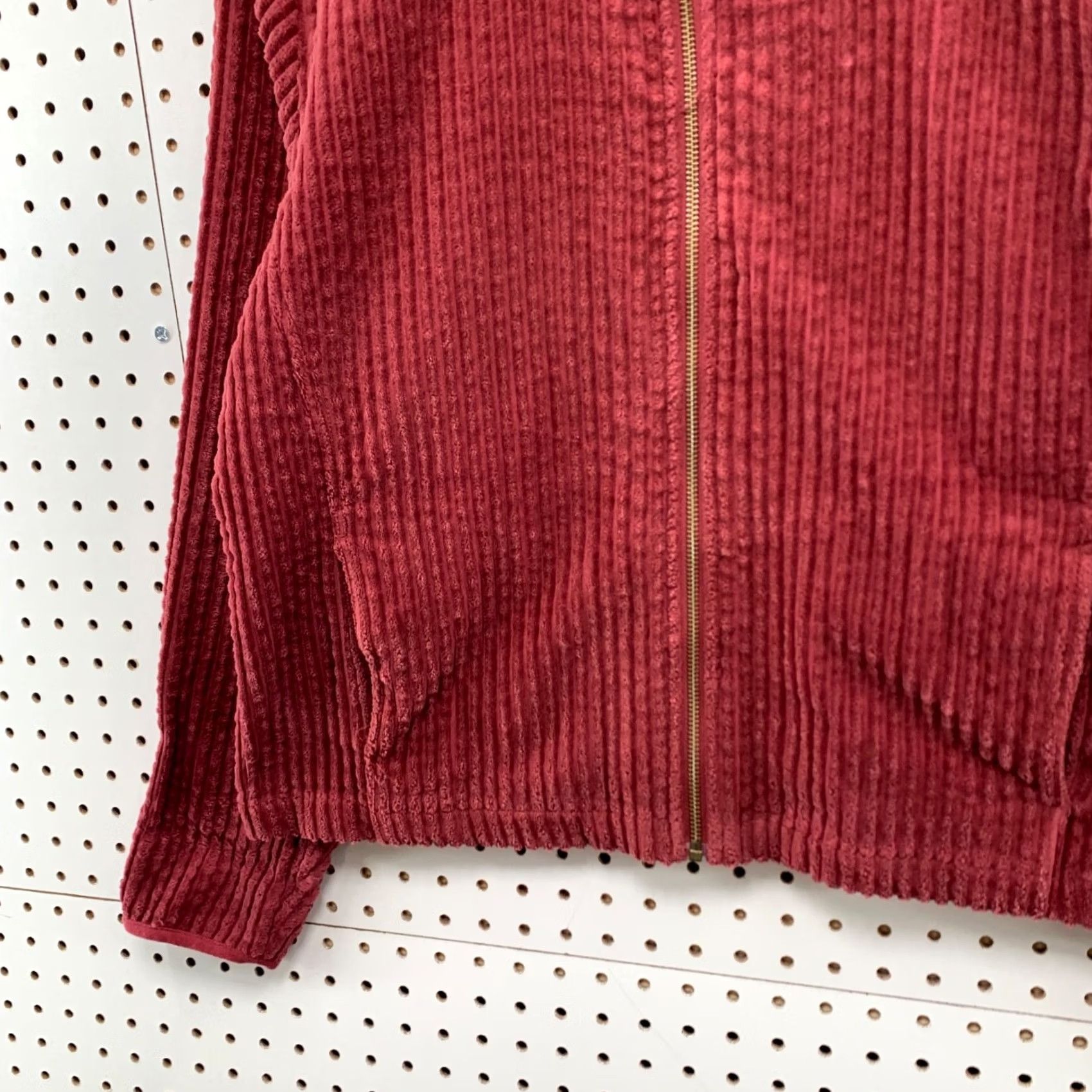 Vintage VINTAGE Woolrich Corduroy Zip Jacket Womens Large Black Cherry 21.5x23 Corduroy Zip Jacket Women L Black Climate? Size L / US 10 / IT 46 - 7 Thumbnail