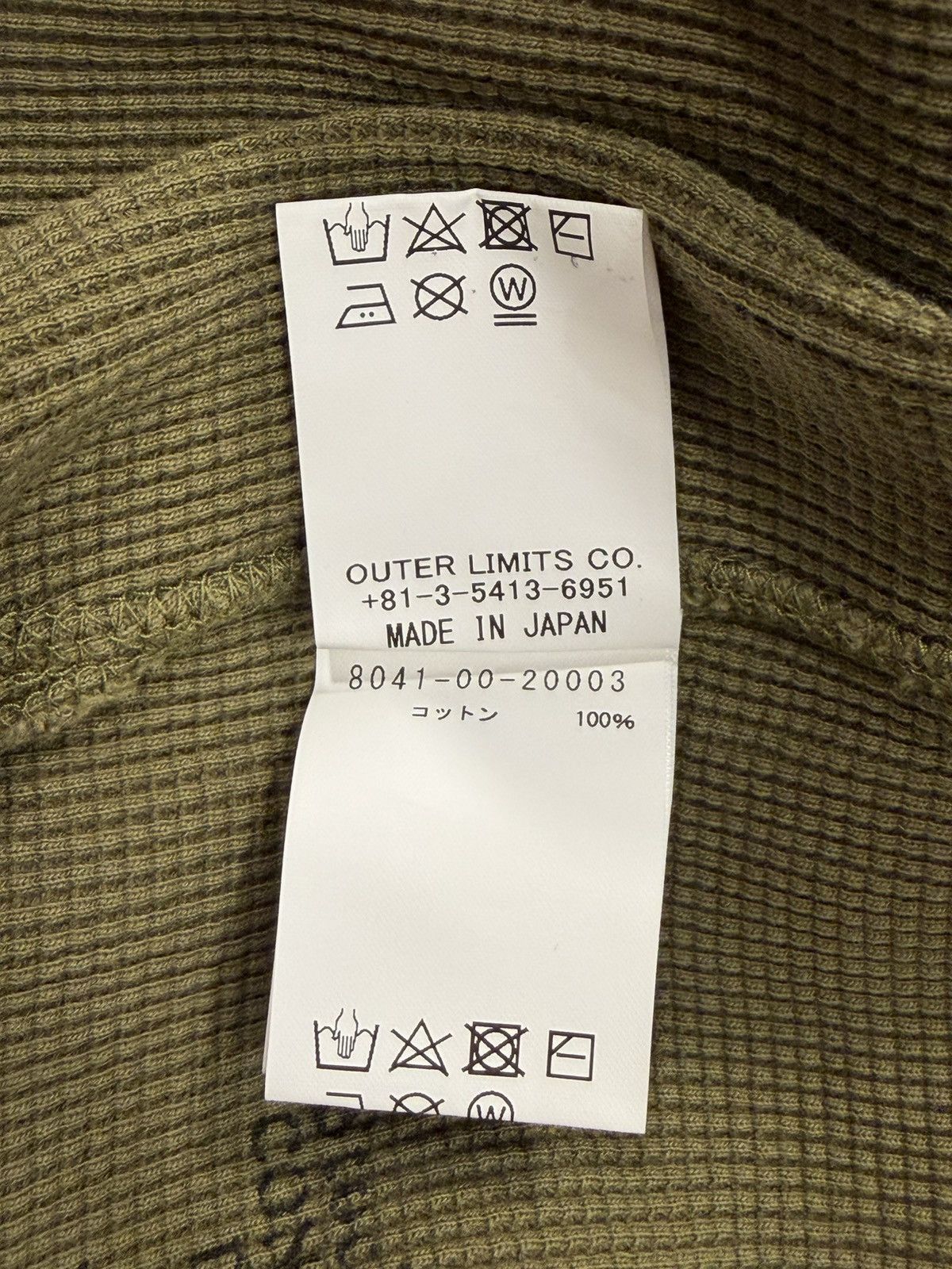 Nigel Cabourn NIGEL CABOURN - AW19 US ARMY HIGH-DENSITY WAFFLE SHIRT Size US M / EU 48-50 / 2 - 8 Thumbnail