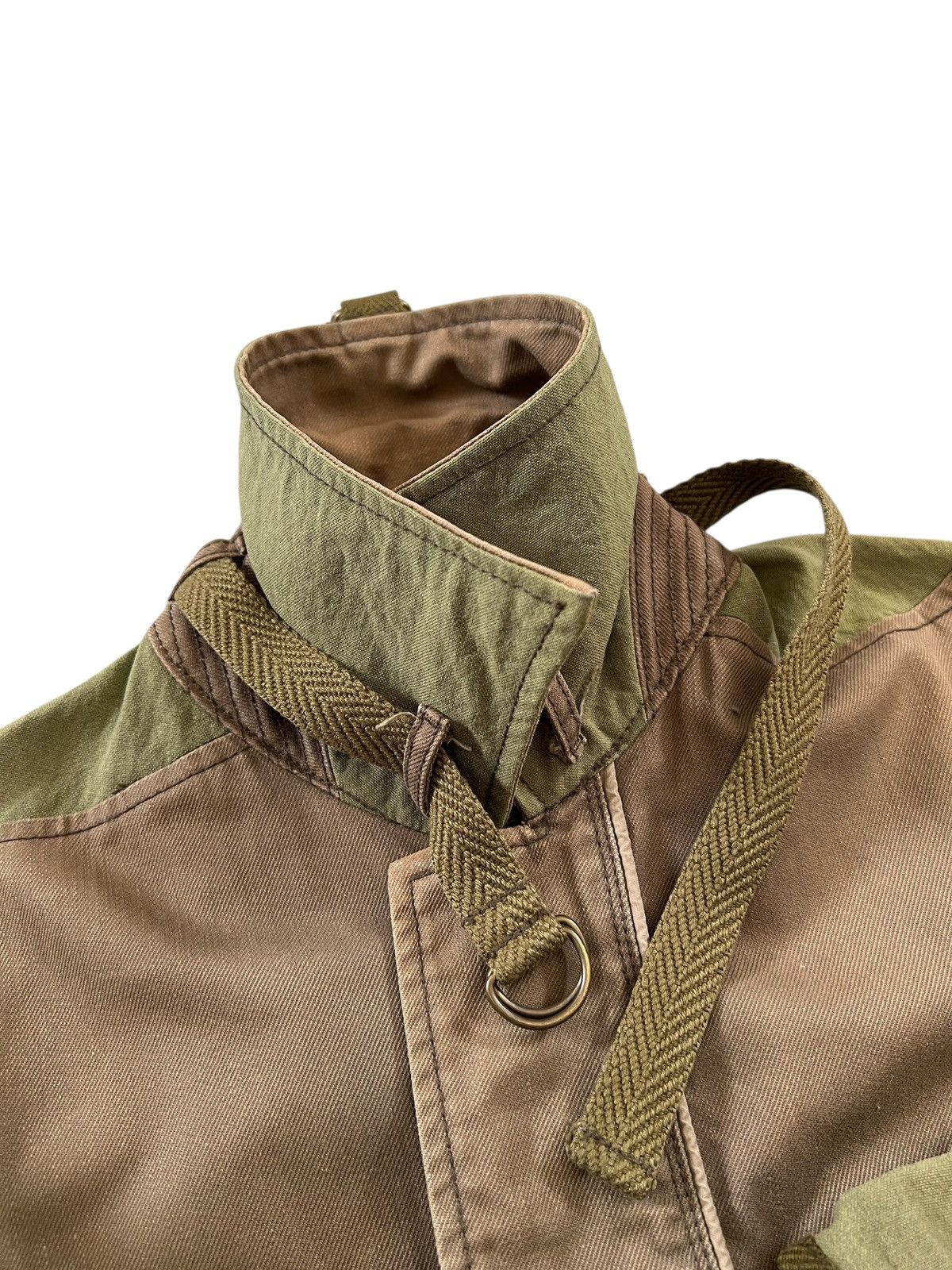 Le Grande Bleu (L.G.B.) Vintage 1990s LGB Military Cargo Jacket Size US XS / EU 42 / 0 - 25 Thumbnail