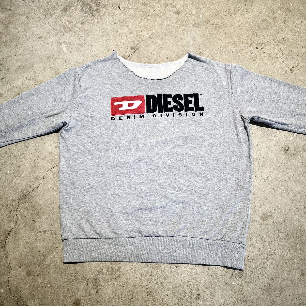 Designer × Diesel DIESEL JEANS DIVISION SWEATSHIRT! Size US L / EU 52-54 / 3 - 6 Thumbnail