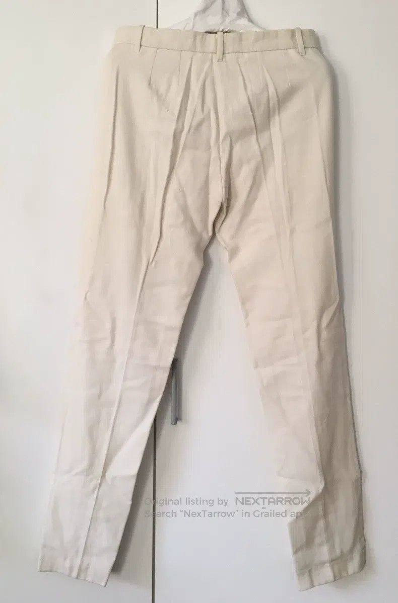 Ann Demeulemeester Ann Demeulemeester Ivory wool trousers Size 26" / US 2 / IT 38 - 2 Thumbnail