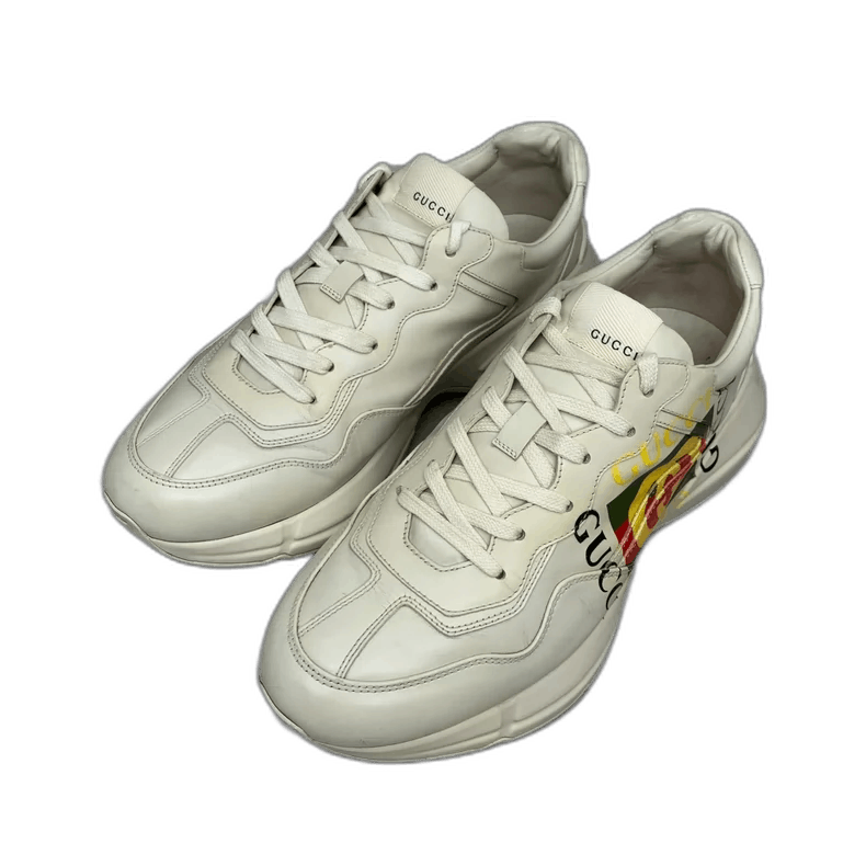 Gucci Gucci Double G Flag Sneakers Size 42-yf Size US 8 / EU 41 - 1 Thumbnail