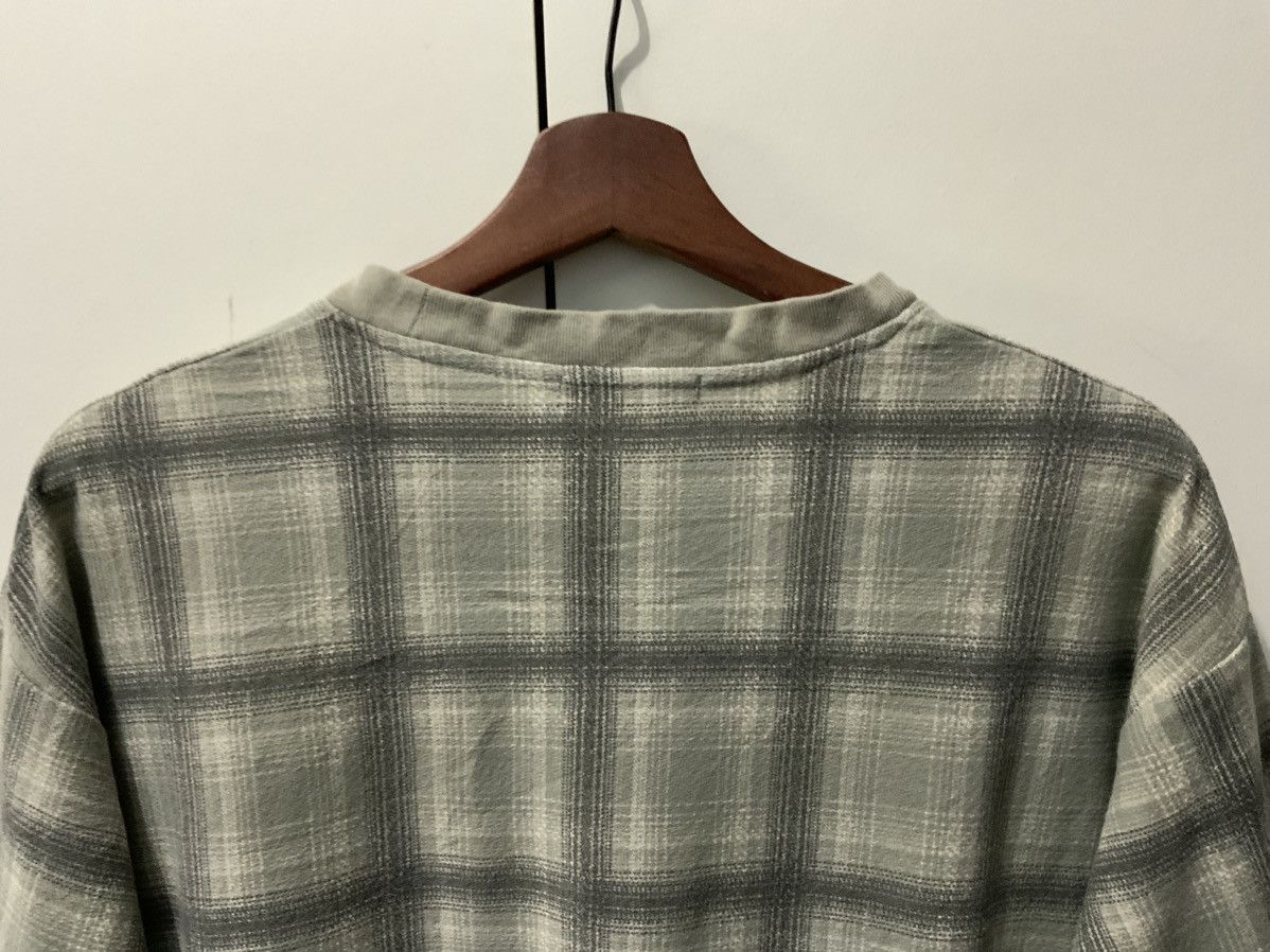Japanese Brand The Shop TK Takeo Kikuchi Checked Single Pocket Tee Size US M / EU 48-50 / 2 - 7 Thumbnail