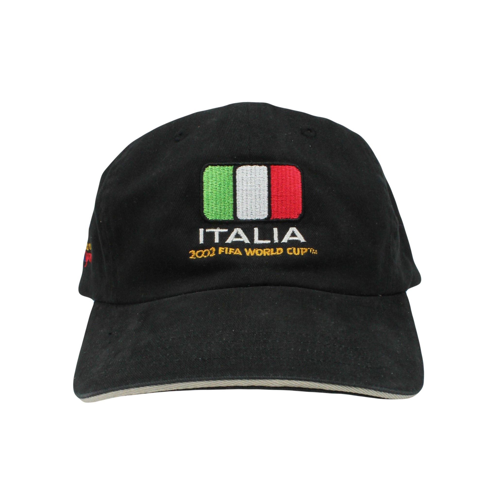 良品2002 FIFA World Cup イタリア代表 キャップ  2002 World Cup Hat | Grailed