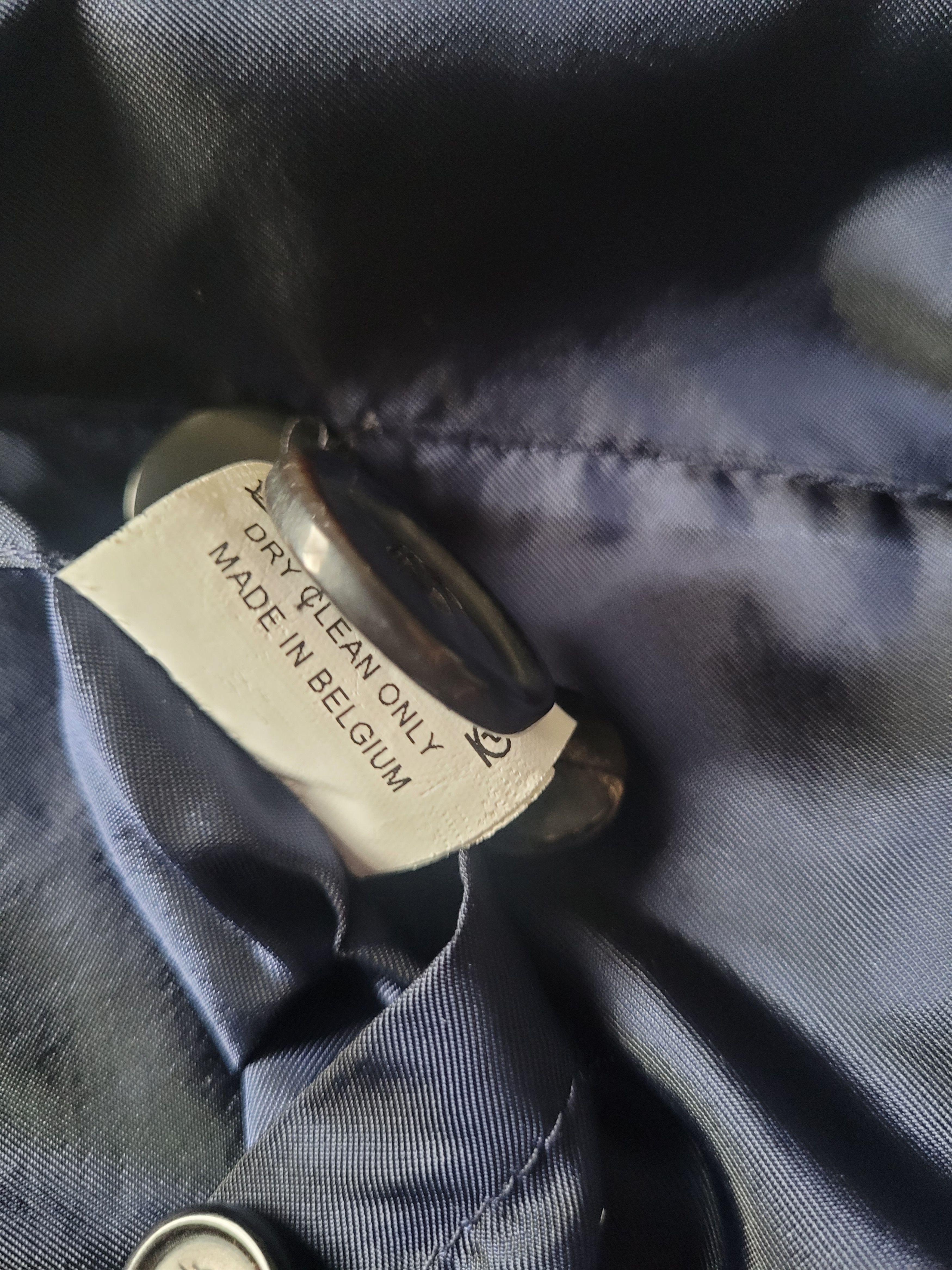 Raf Simons Raf Simons Archival Navy Trench Coat, fantastic details Size US M / EU 48-50 / 2 - 1 Thumbnail