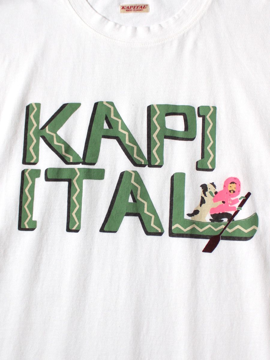 Kapital Kapital logo canoe t-shirt Size US XL / EU 56 / 4 - 2 Thumbnail