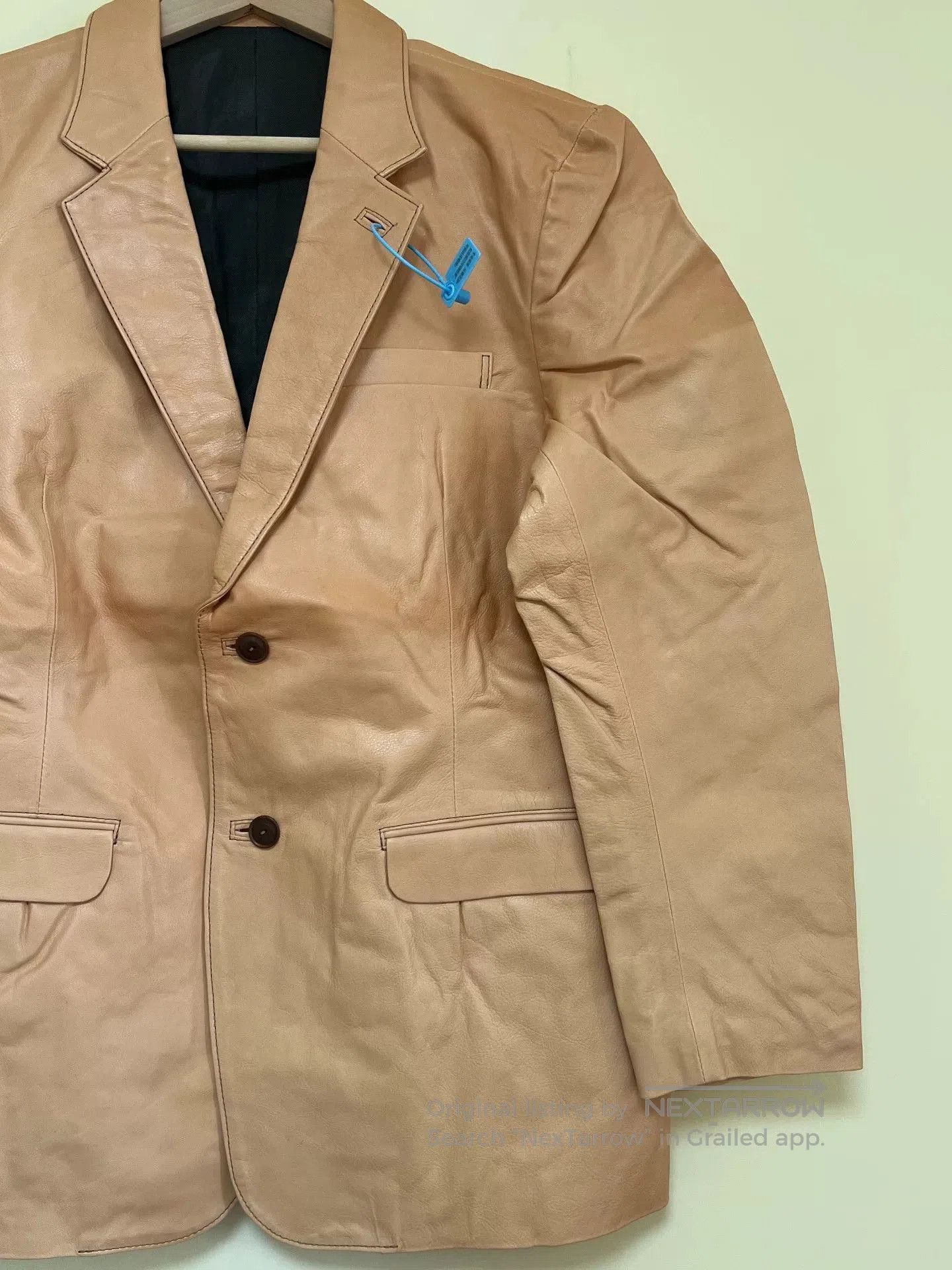 Japanese Brand Tenjin Works CJ03 Leather Jacket. Size US XXS / EU 40 - 4 Thumbnail
