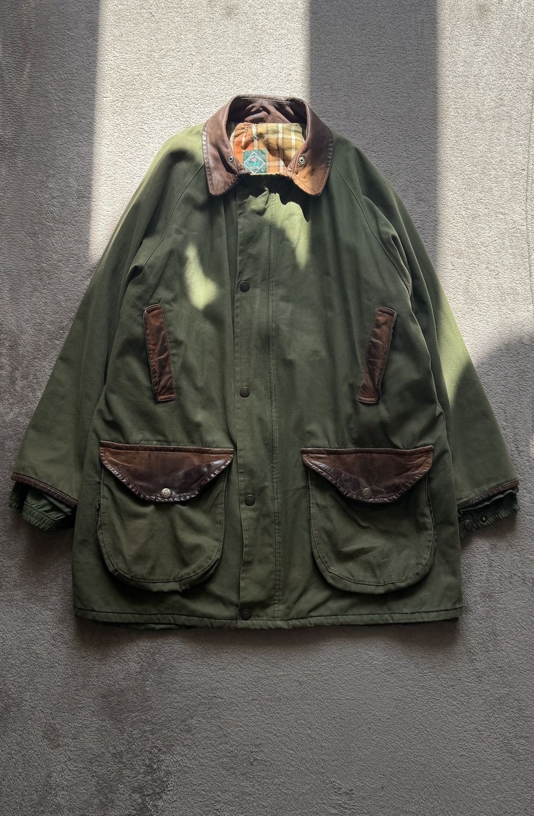 Barbour Vintage Royal Scott Coat Jacket fishing hunting farm british Size US L / EU 52-54 / 3 - 1 Thumbnail