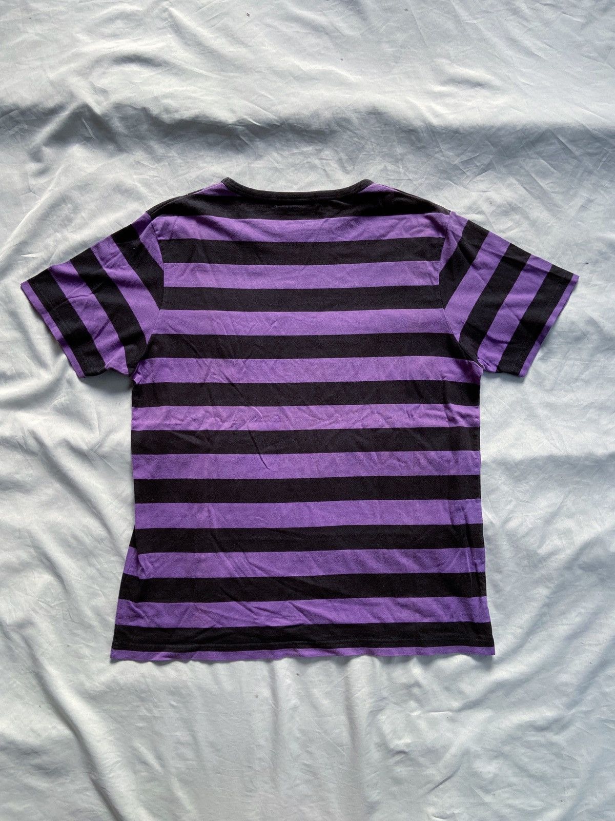 If Six Was Nine RUSH HOUR STRIPED GRUNGE STYLE TEE Size US M / EU 48-50 / 2 - 2 Thumbnail